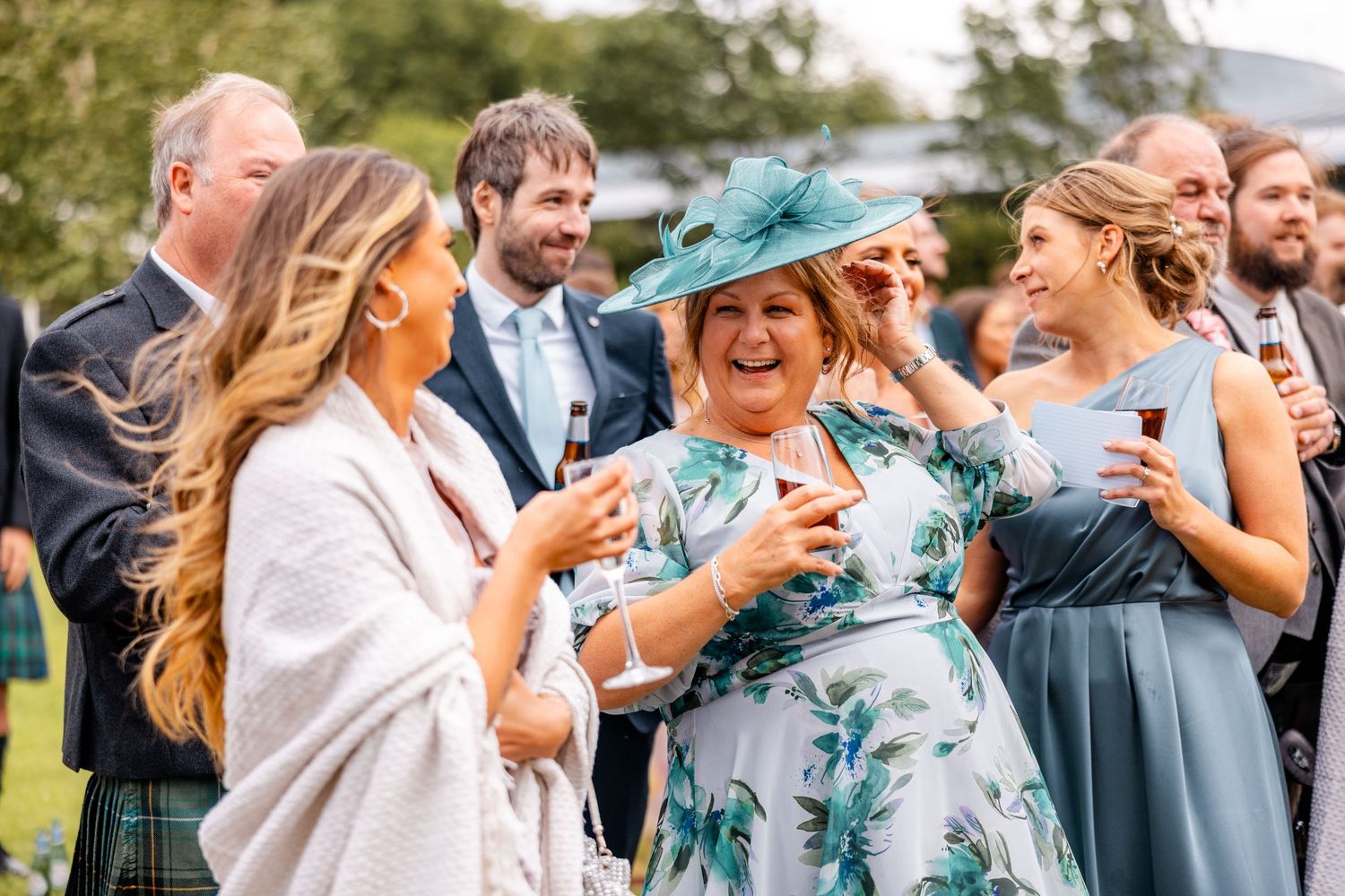 Mother of the bride, Speeches, outdoor wedding, Glass House Edinburgh City Scotland,
