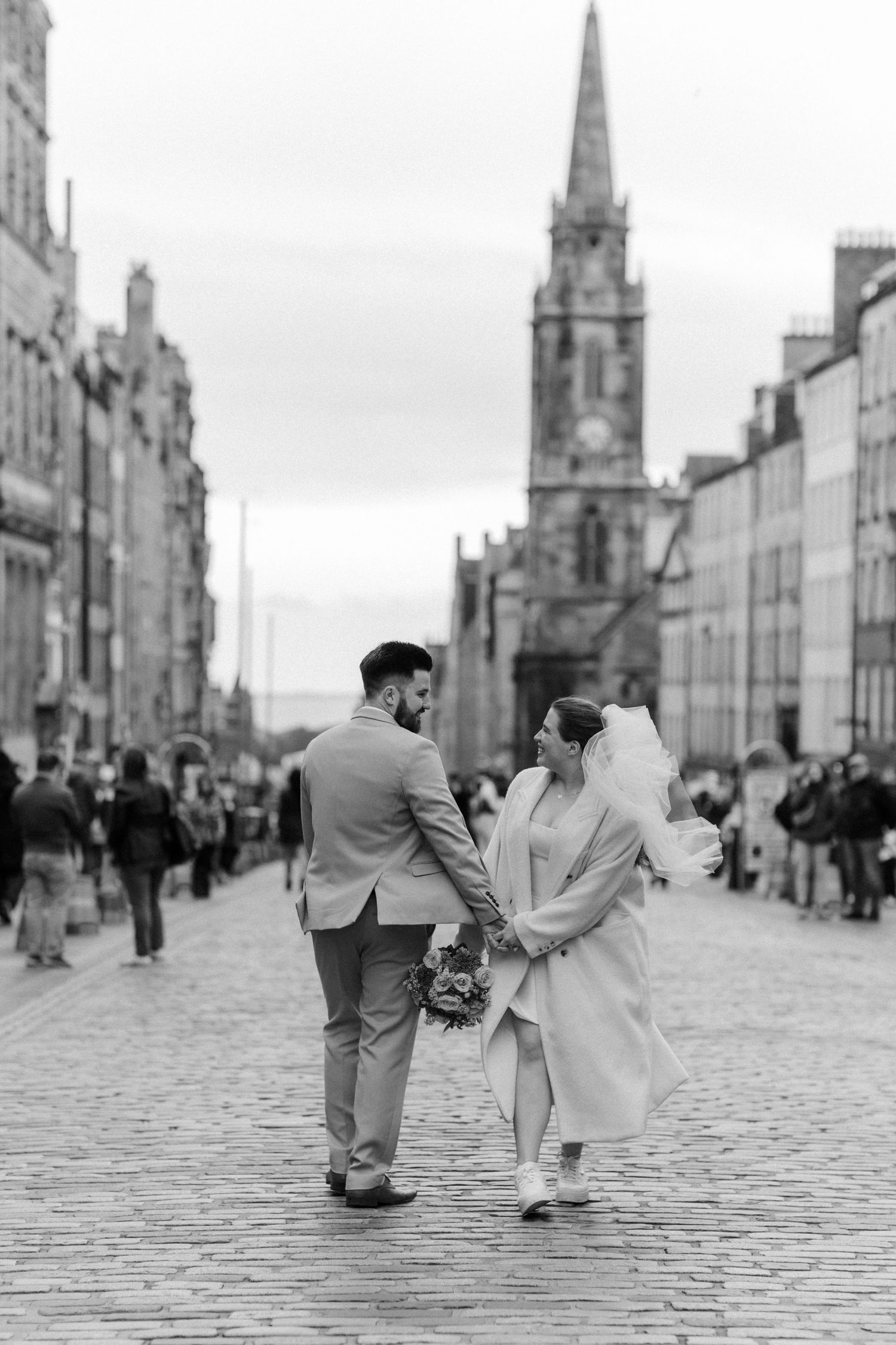 Edinburgh Elopement wedding photos
