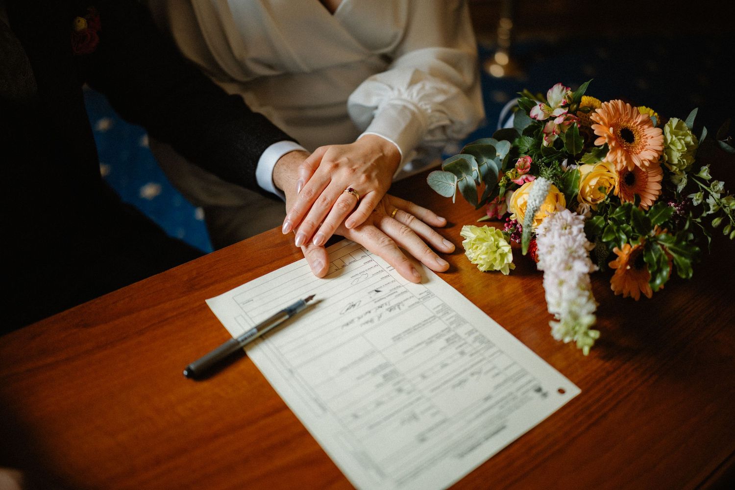European Suite, Edinburgh City Chambers wedding