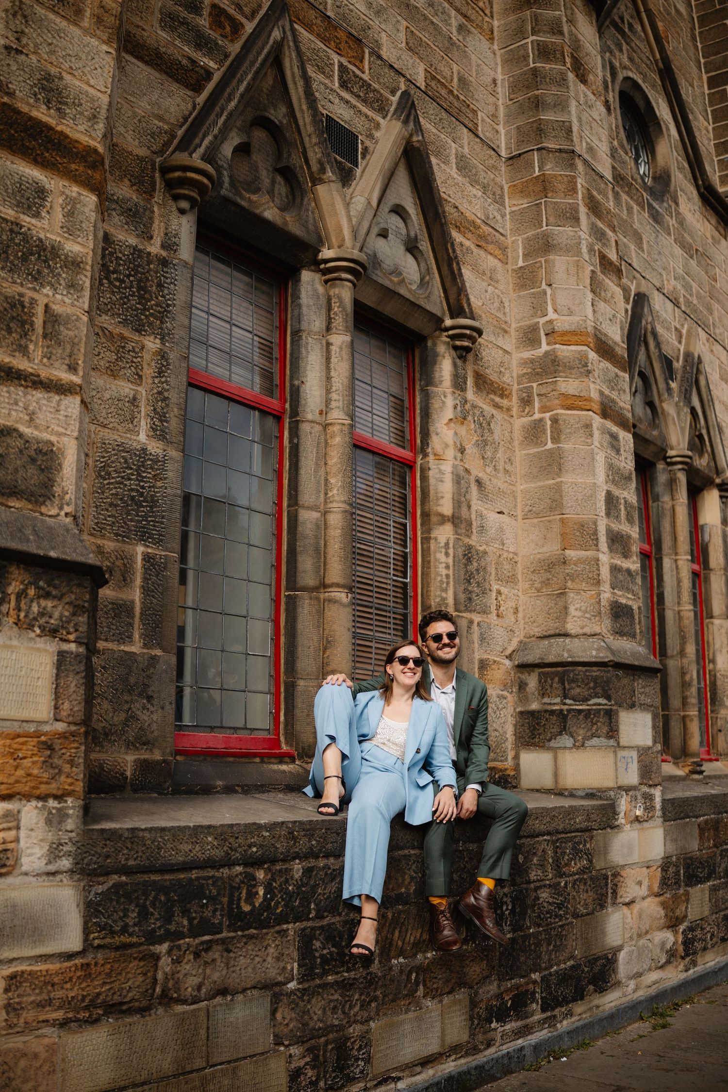 Edinburgh City Wedding in scotland, city vibe