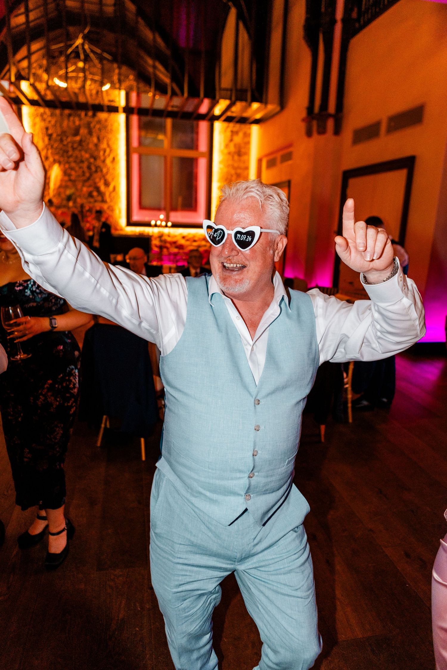 Wedding Party Virgin hotel in Edinburgh City Scotland