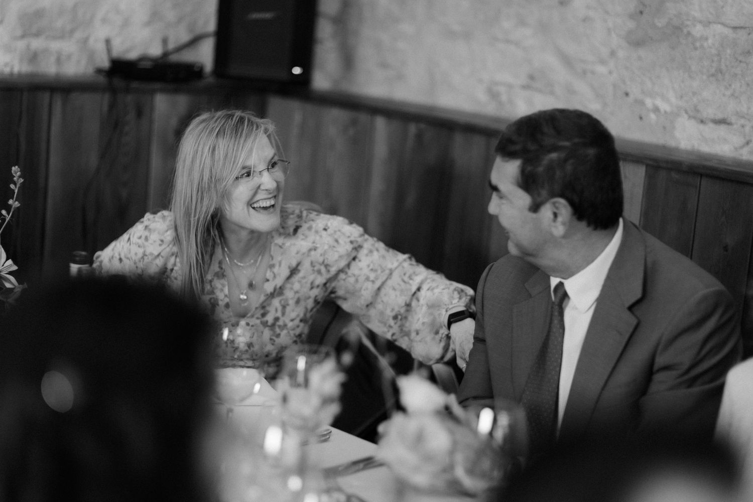 Speeches wedding at Rosebery Steading, Temple, Gorebridge, Scotland.