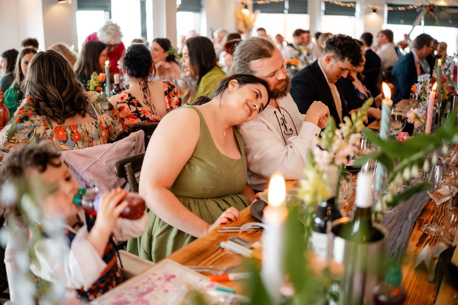 Wedding speeches, Whitekirk Hill, Whitekirk, North Berwick
