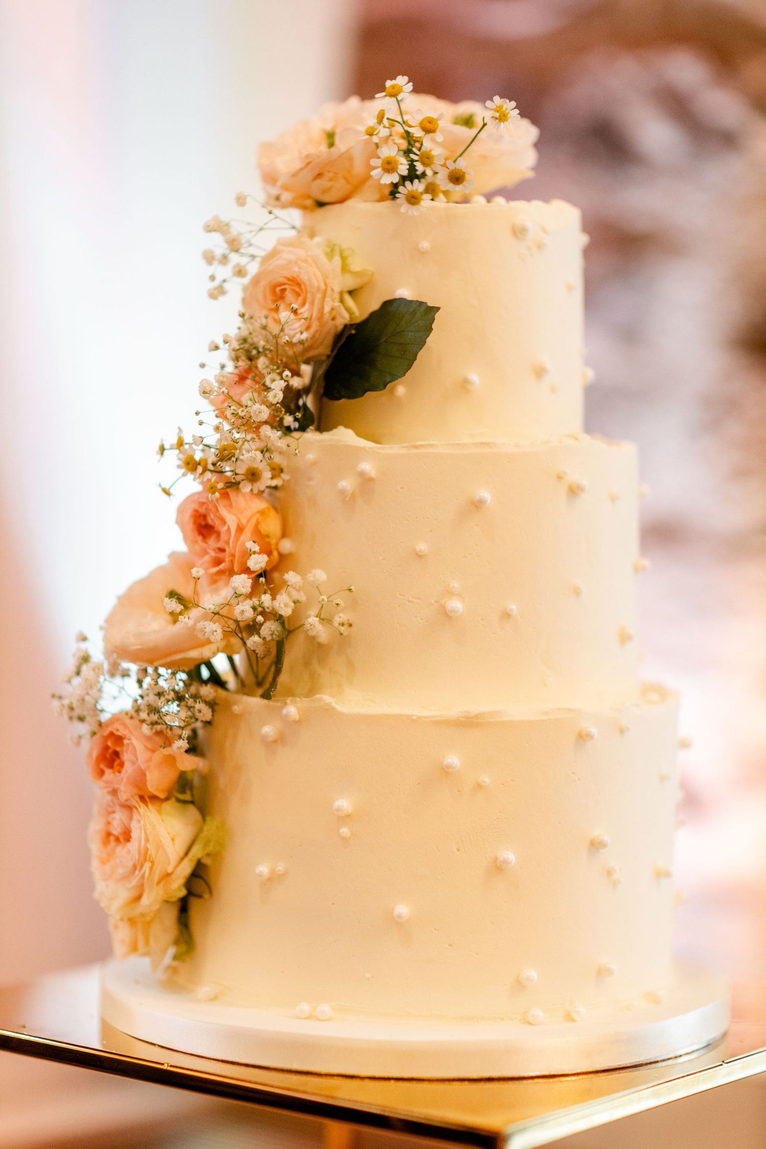 Wedding cake, Virgin hotel in Edinburgh City Scotland