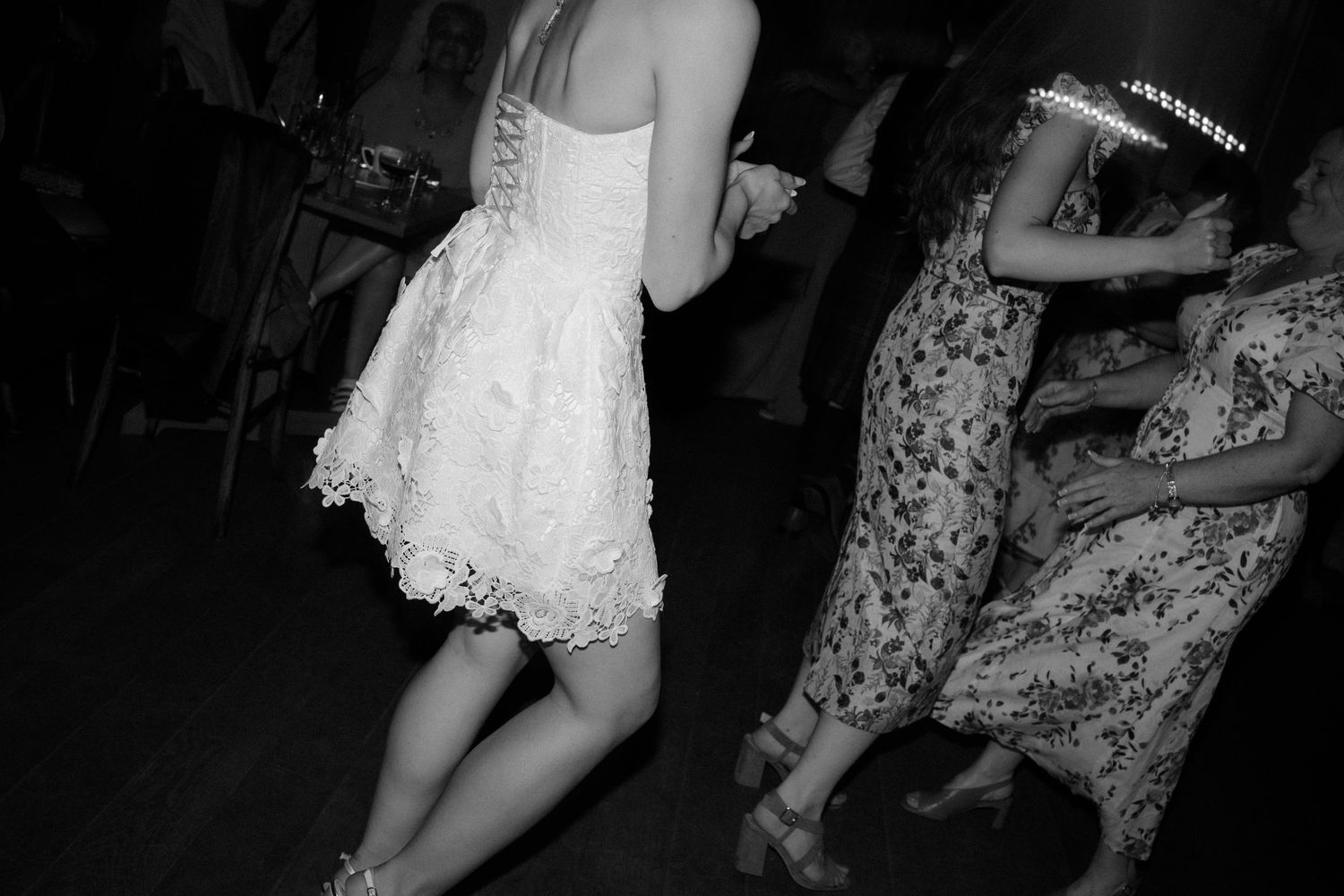 Party, dancing at Rosebery Steading, Temple, Gorebridge, Scotland.