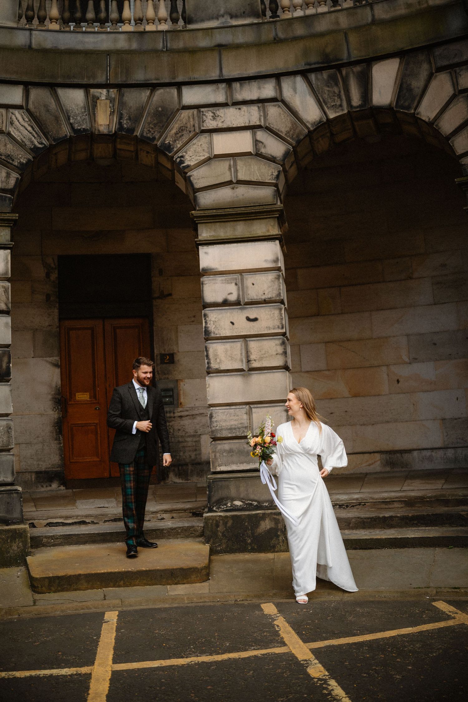 Wedding photos Edinburgh Scotland