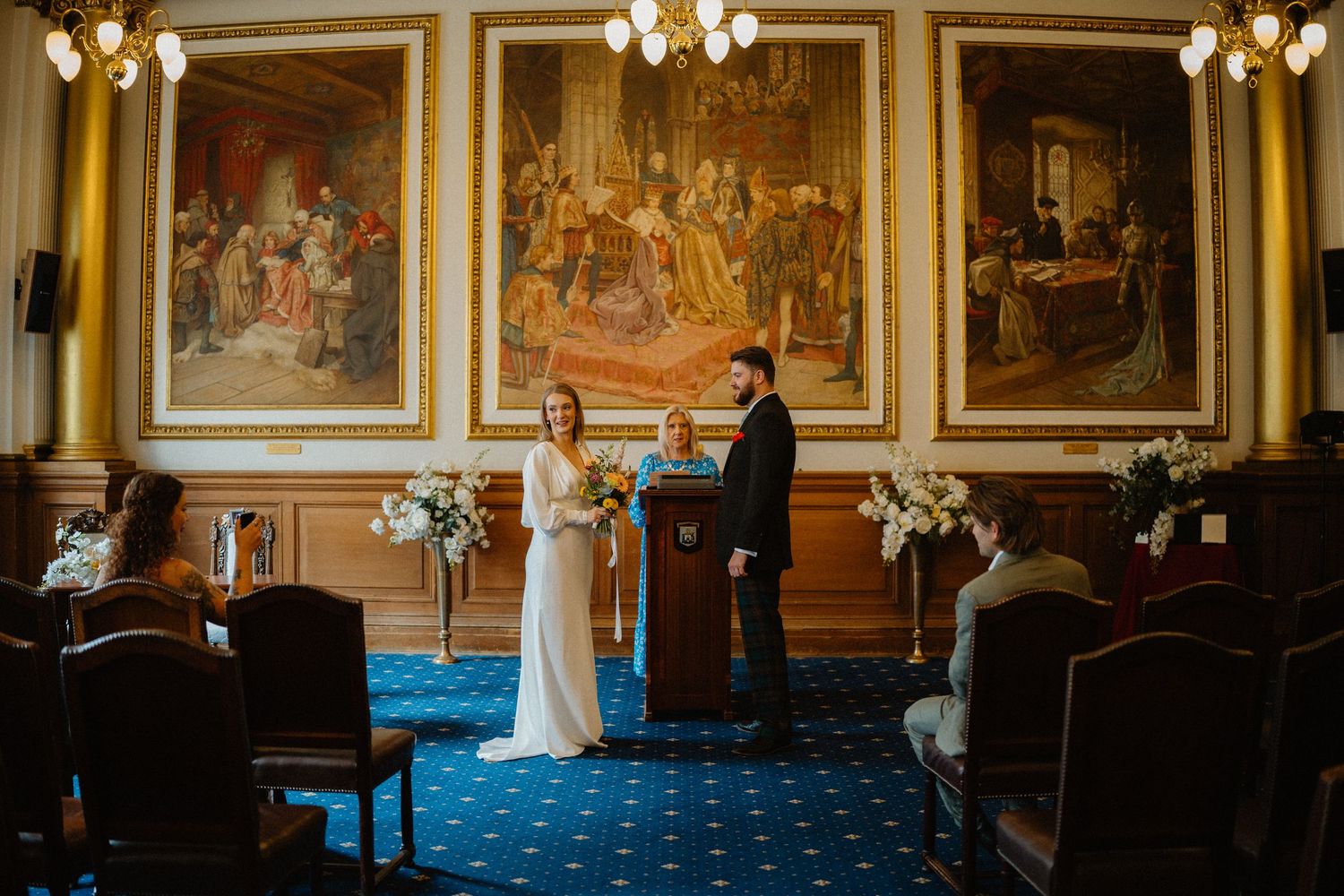 Wedding, European Suite City Chambers Edinburgh