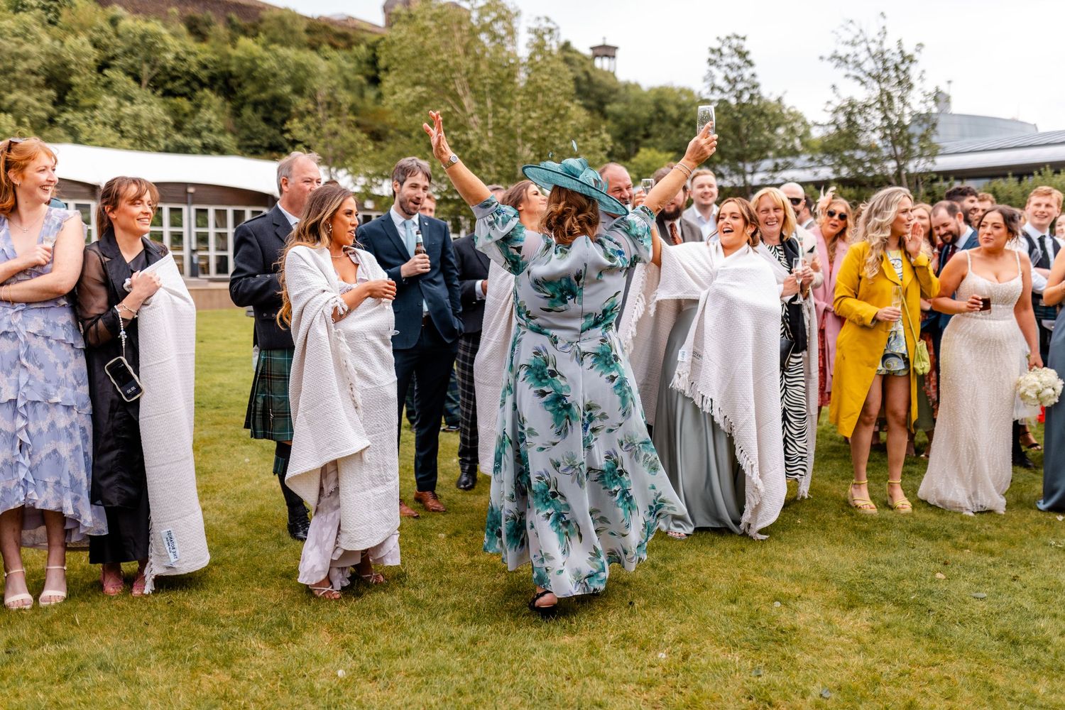 mother of the bride Speeches, outdoor wedding, Glass House Edinburgh City Scotland,