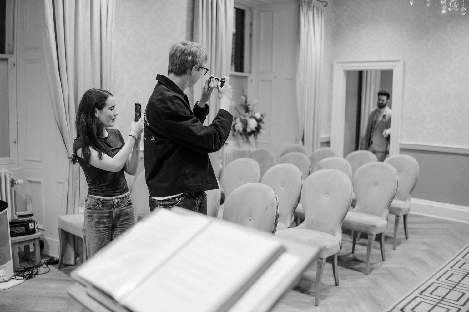 Edinburgh Elopement intimate venue