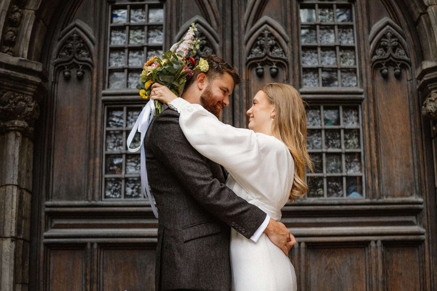 bride and groom Wedding photos Edinburgh Scotland