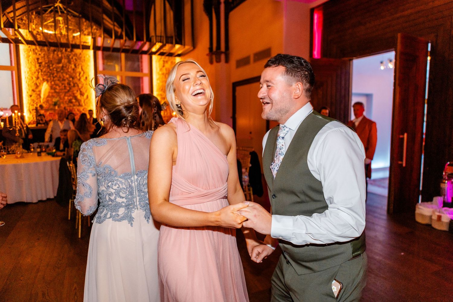 Wedding Party Virgin hotel in Edinburgh City Scotland