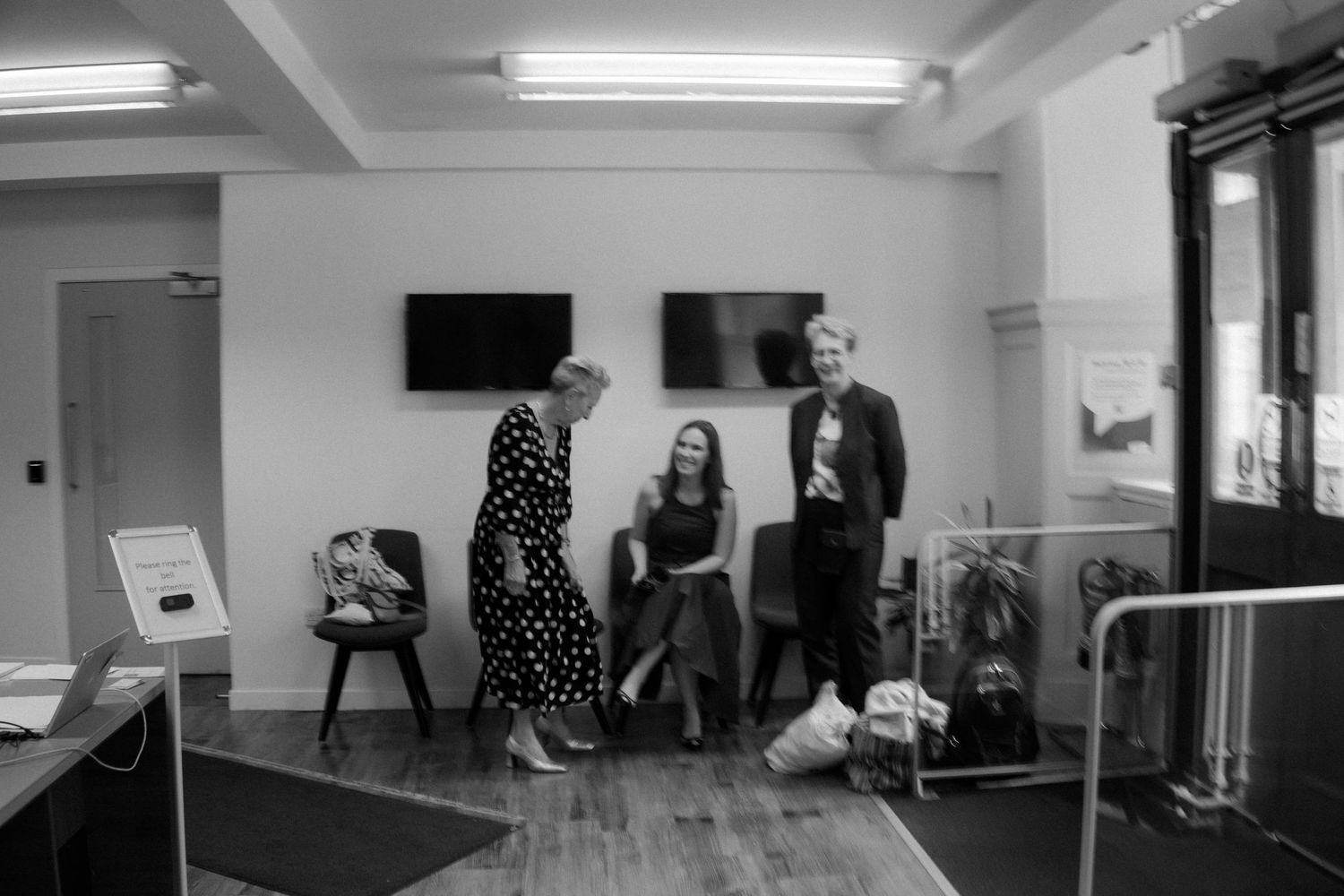 intimate wedding in city chambers in Edinburgh Scotland