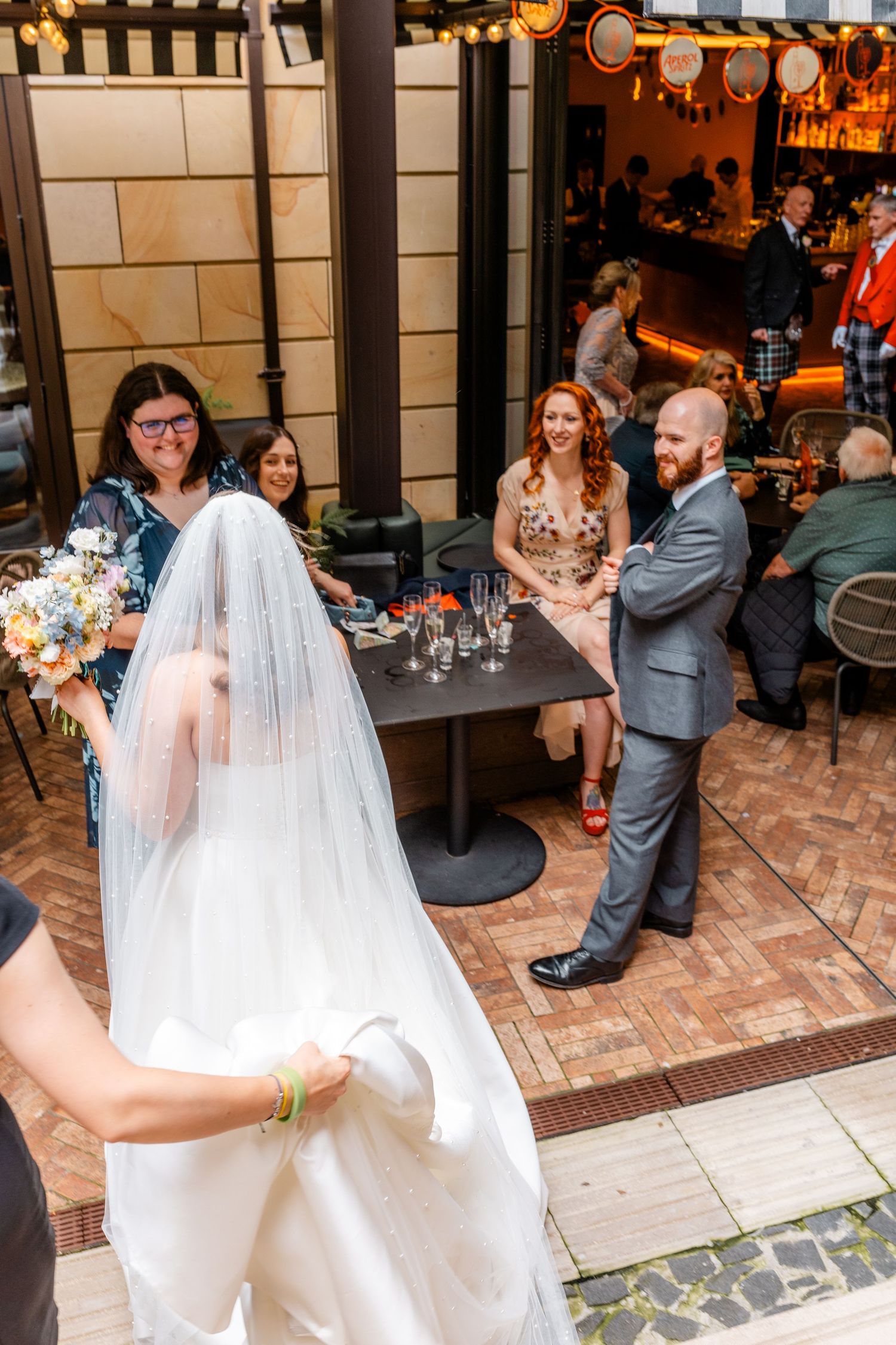 Wedding canapes, Virgin hotel in Edinburgh City Scotland