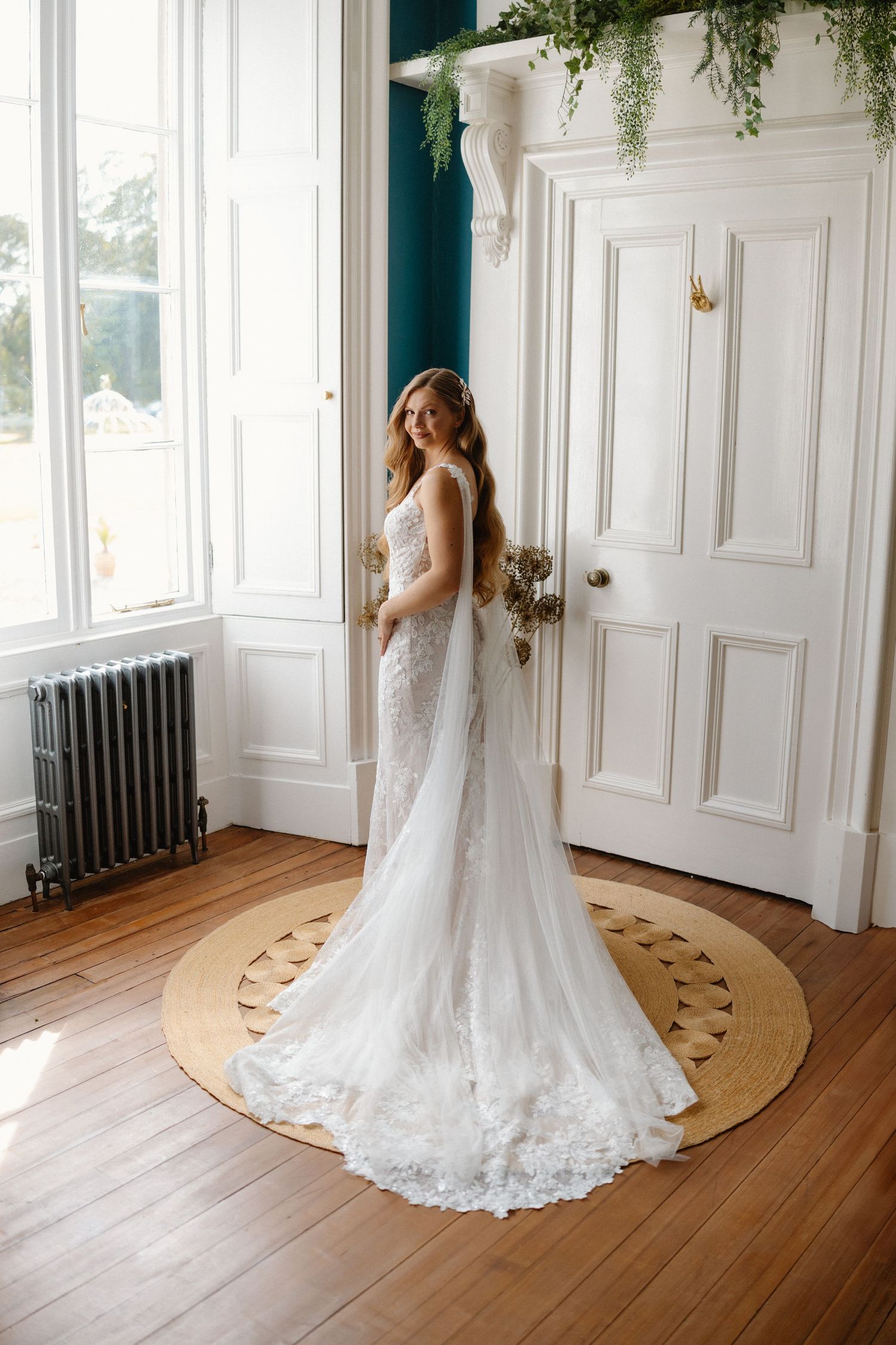 Bride dress shoot before ceremony, Netherbyres House
Wedding venue in Eyemouth, Scotland