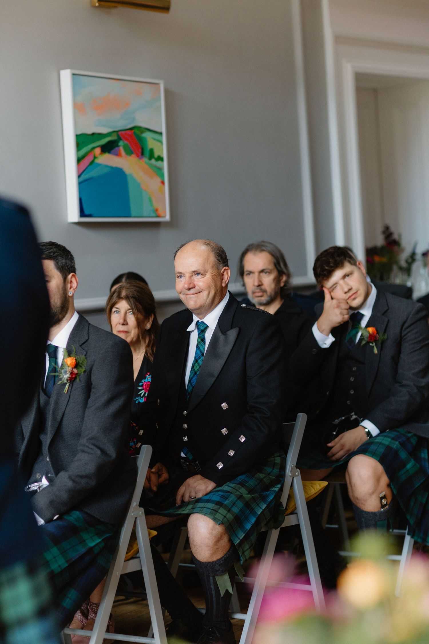 Guest ceremony, Netherbyres House
Wedding venue in Eyemouth, Scotland