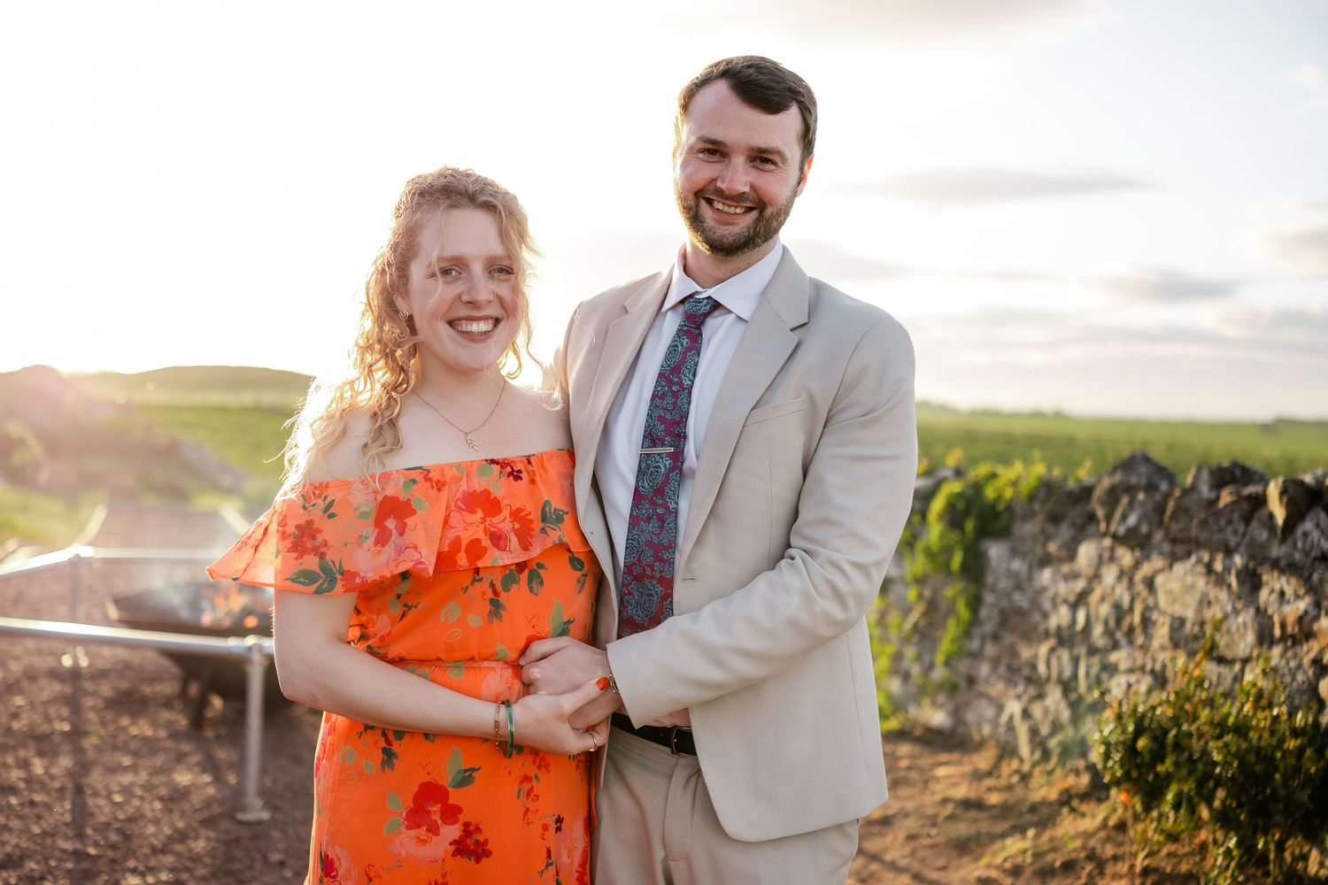 Wedding guest, Whitekirk Hill, Whitekirk, North Berwick