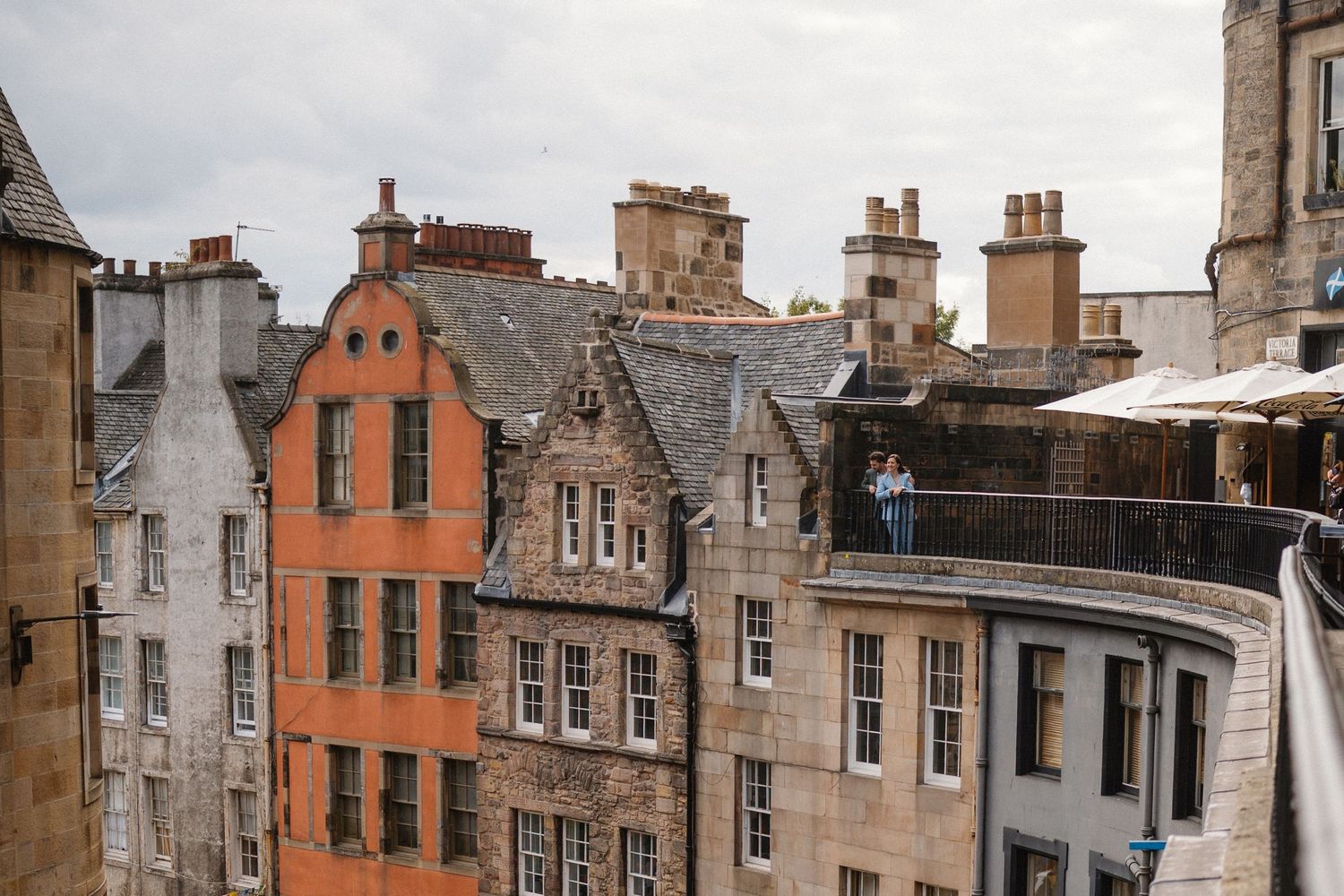 Edinburgh City landscape,