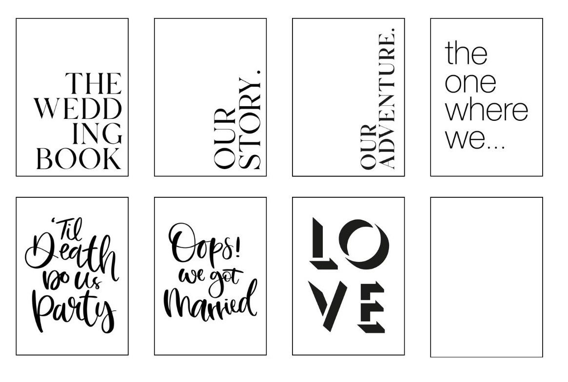 A collection of decorative text designs and word art featuring phrases like 'the truth' and 'love' in various fonts and styles.