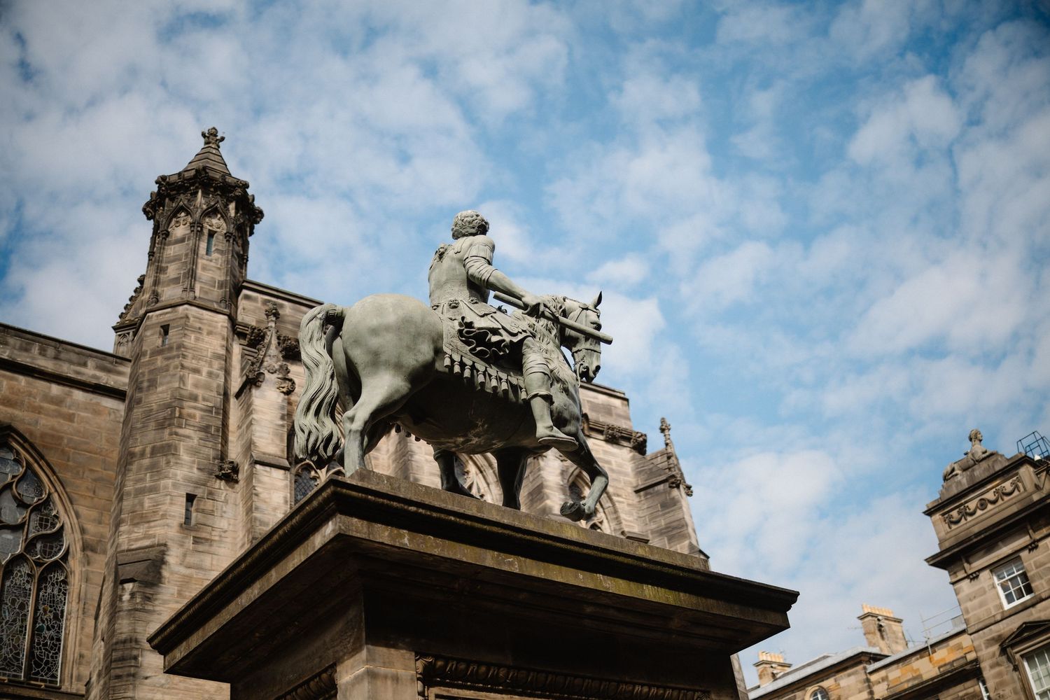 Edinburgh City photo on the street