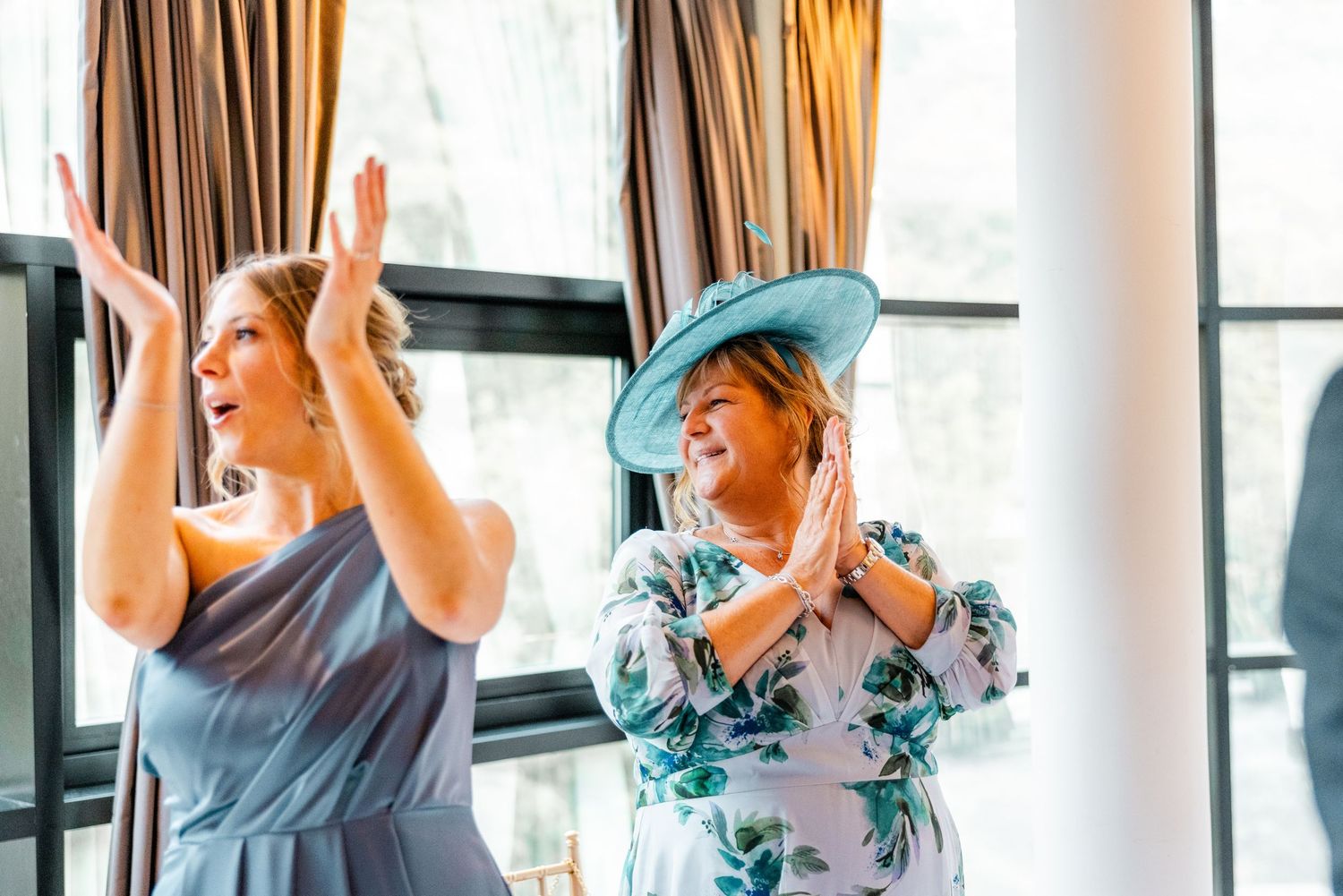 Speeches, wedding, Glass House Edinburgh City Scotland,