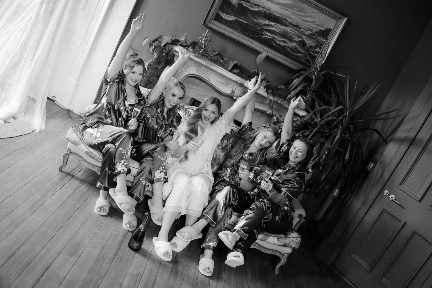 Bridal party, Netherbyres House
Wedding venue in Eyemouth, Scotland