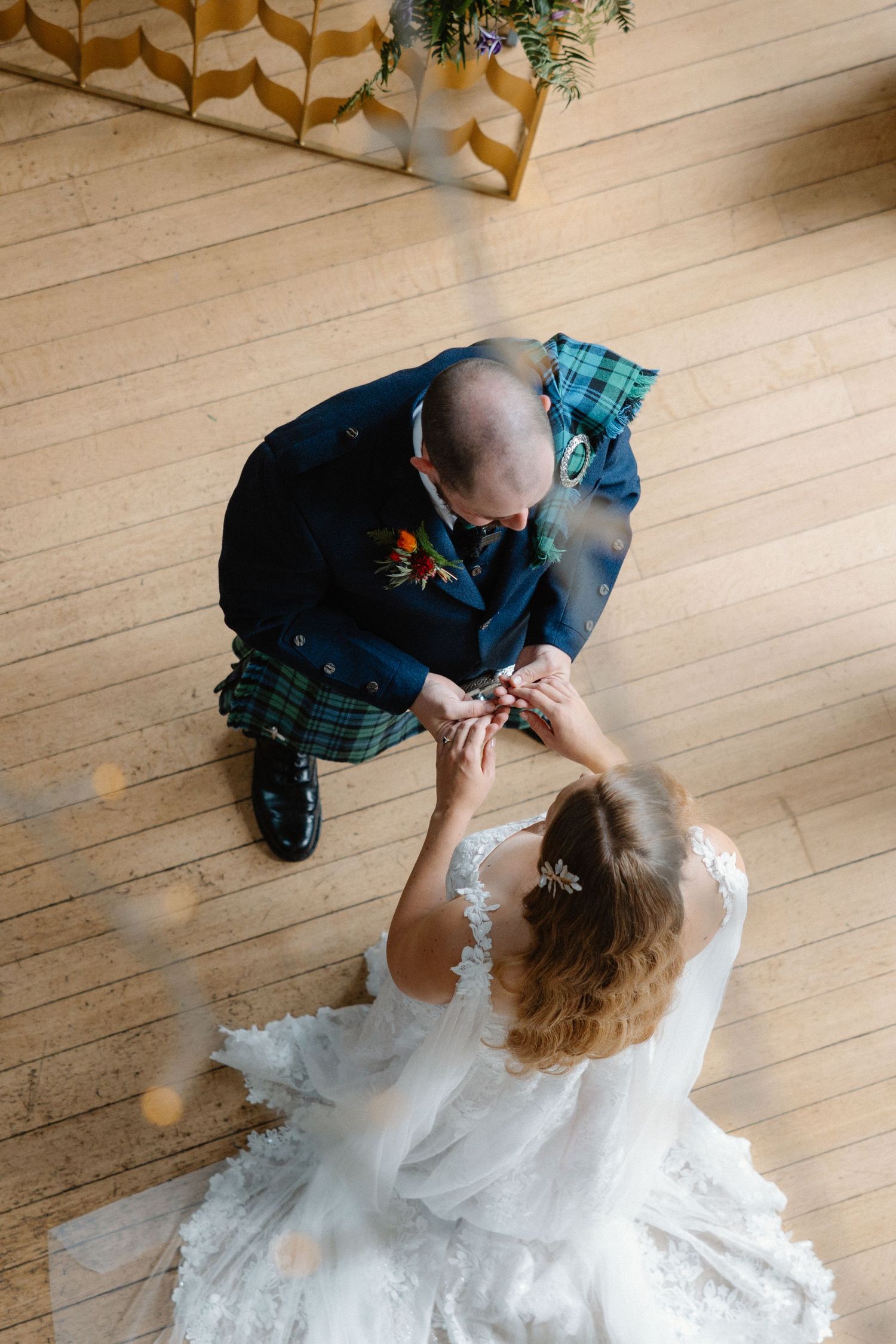 bride and groom holding hands, Netherbyres House
Wedding venue in Eyemouth, Scotland