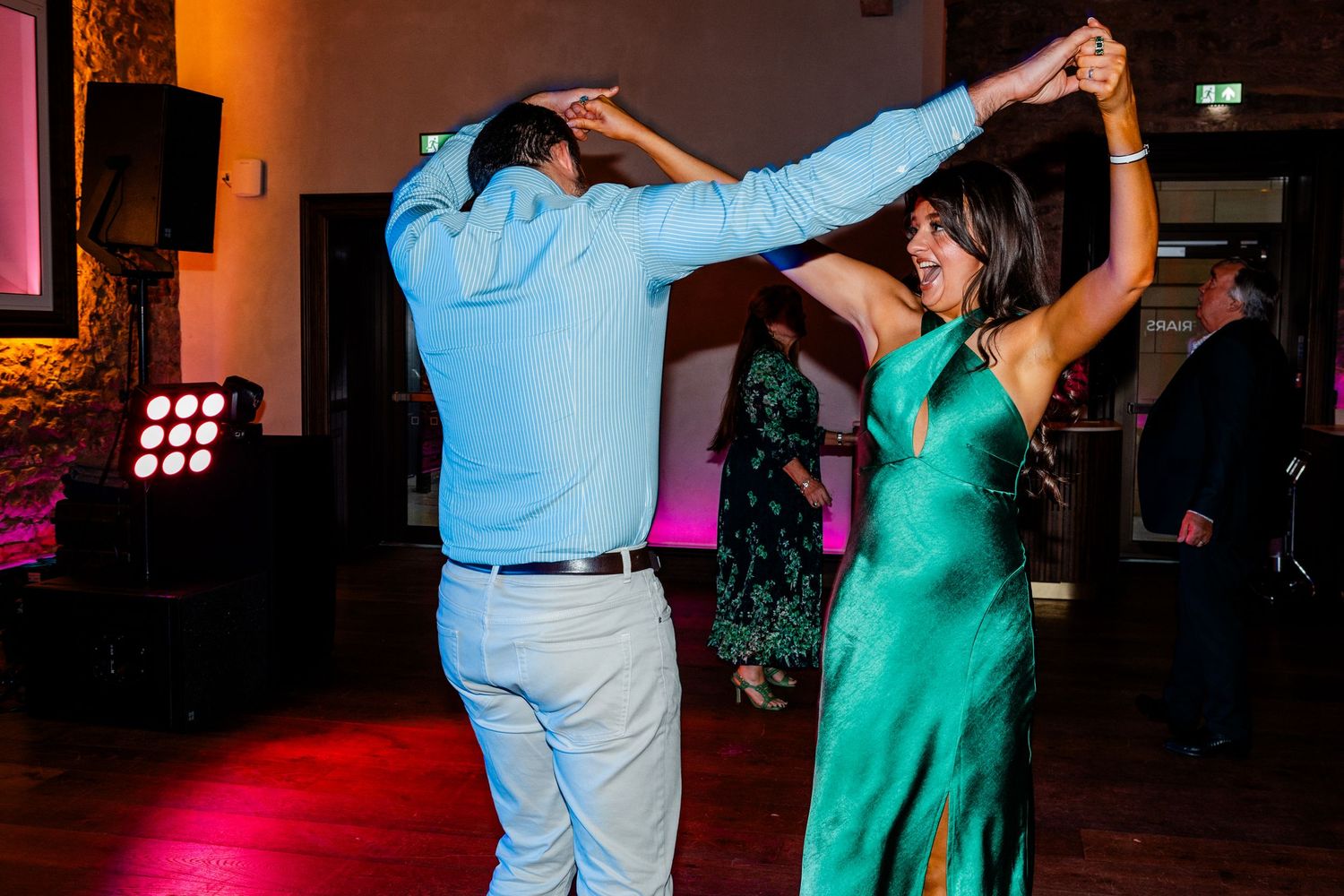 Wedding Party, dance Virgin hotel in Edinburgh City Scotland