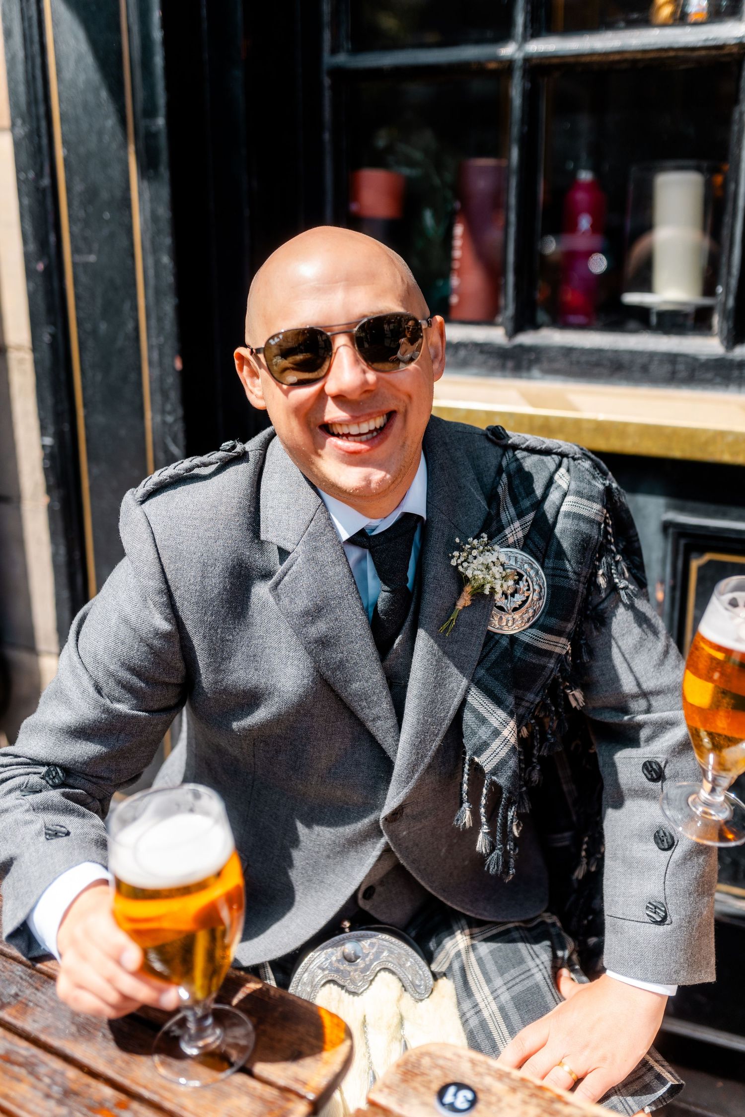 wedding photo - groom