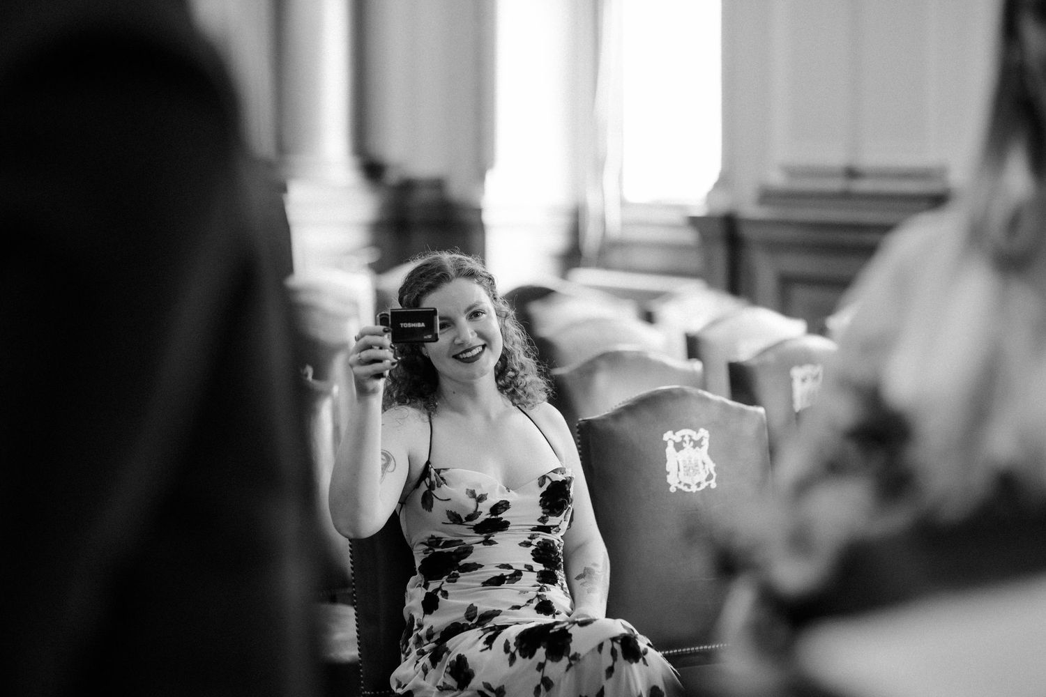 Wedding, guest, European Suite City Chambers Edinburgh