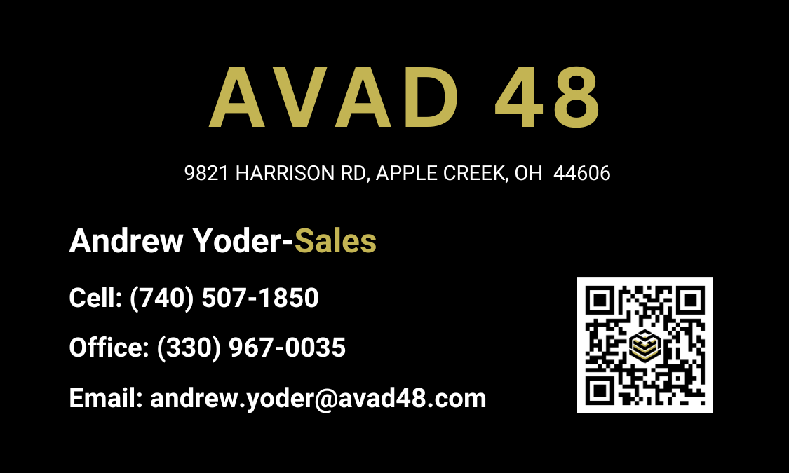 Example of business cards designed by A-List Marketing Services