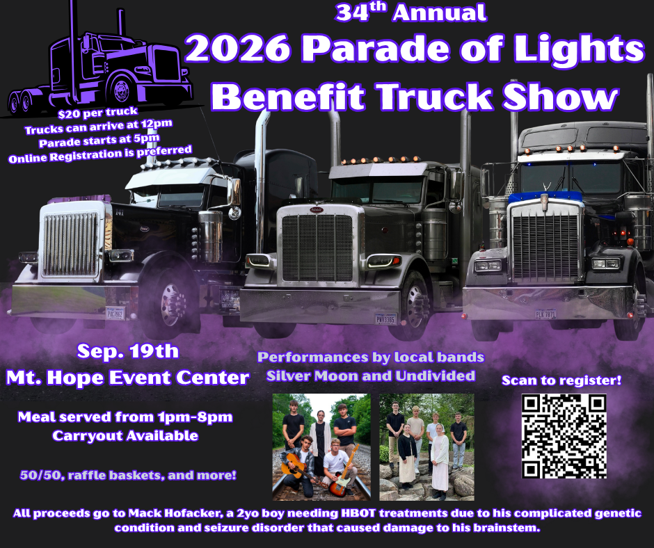 Truck show advertisement