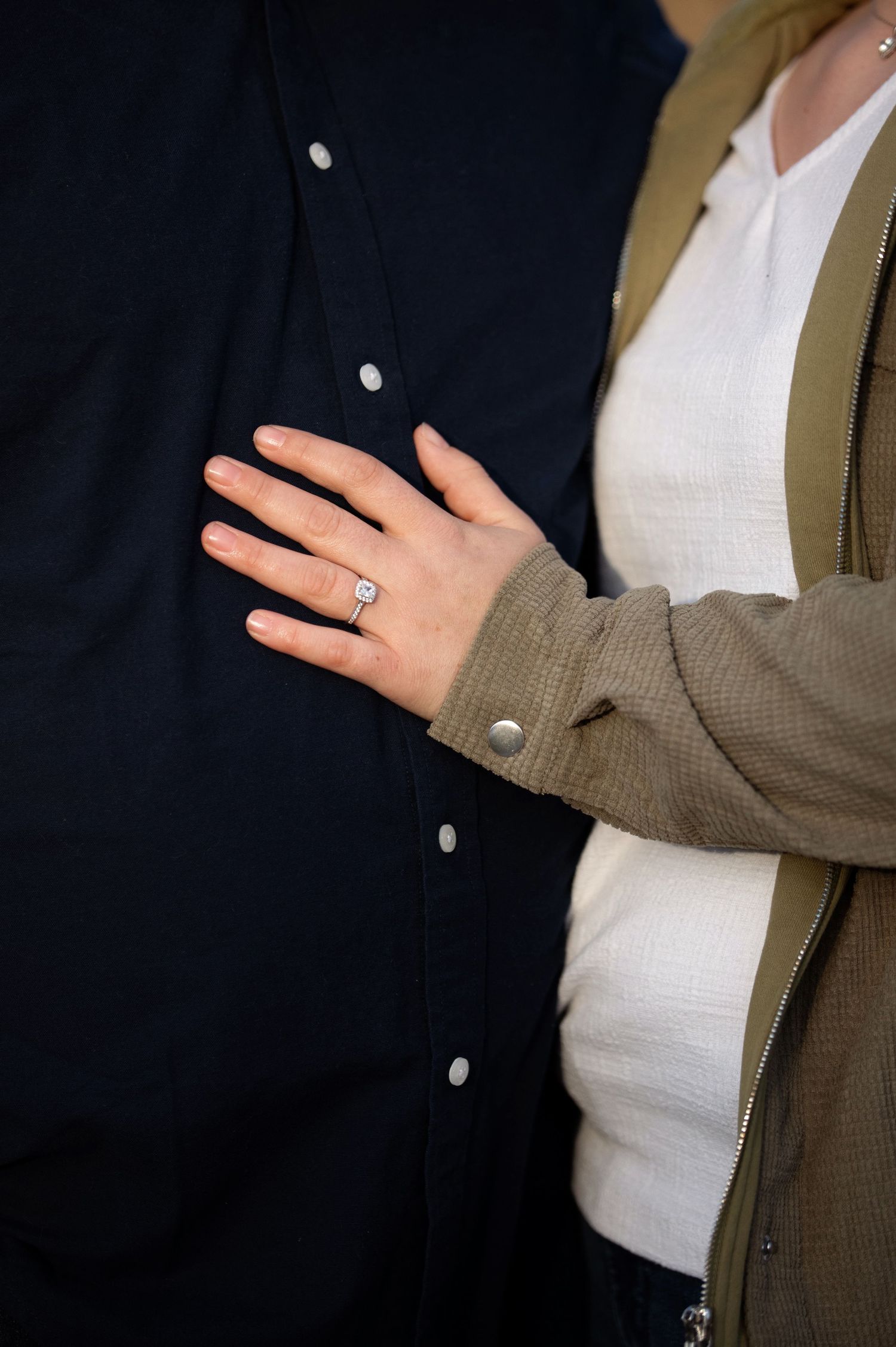 Engagement ring photo