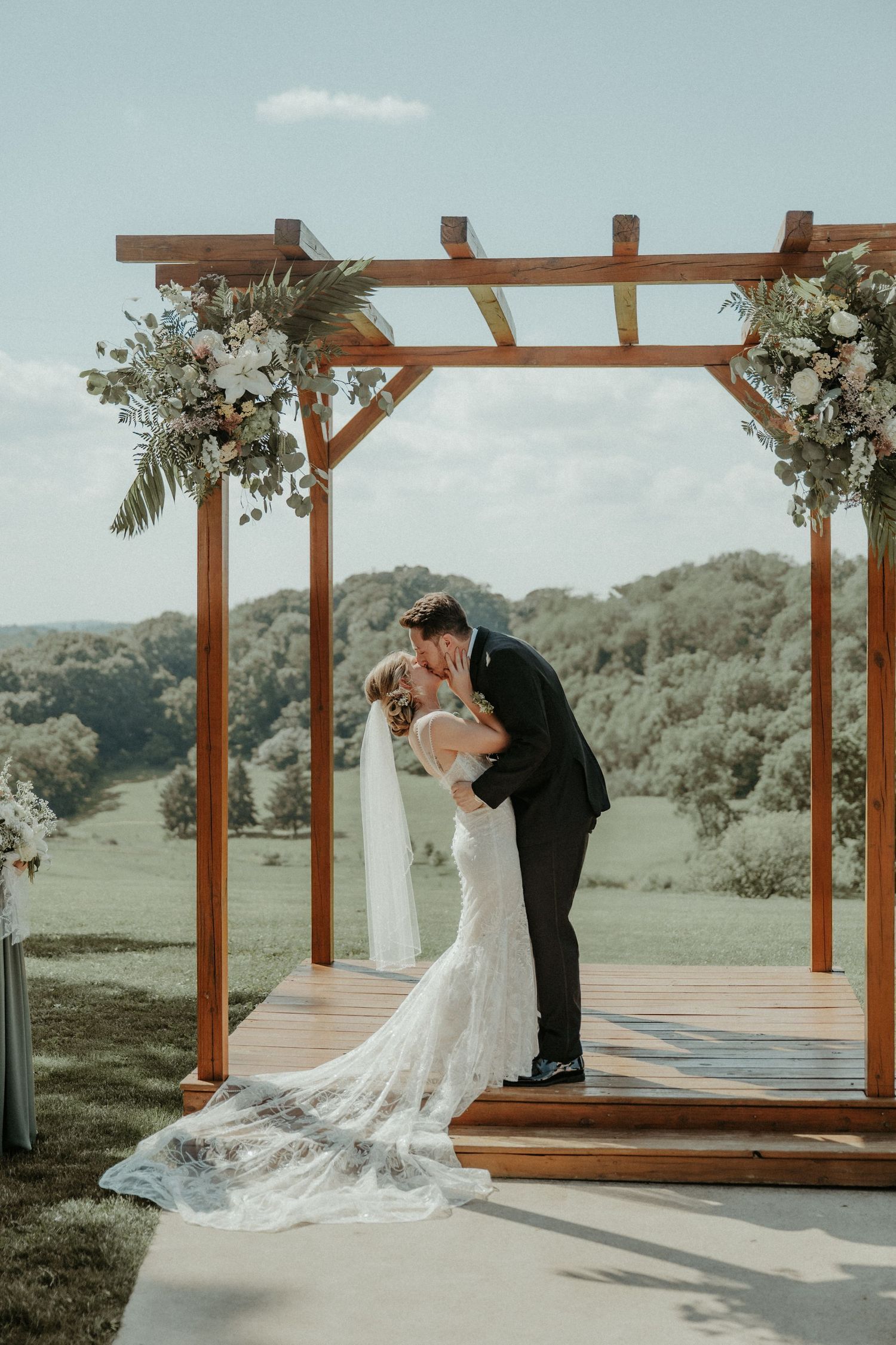 Yinzer Valley Farms wedding ceremony