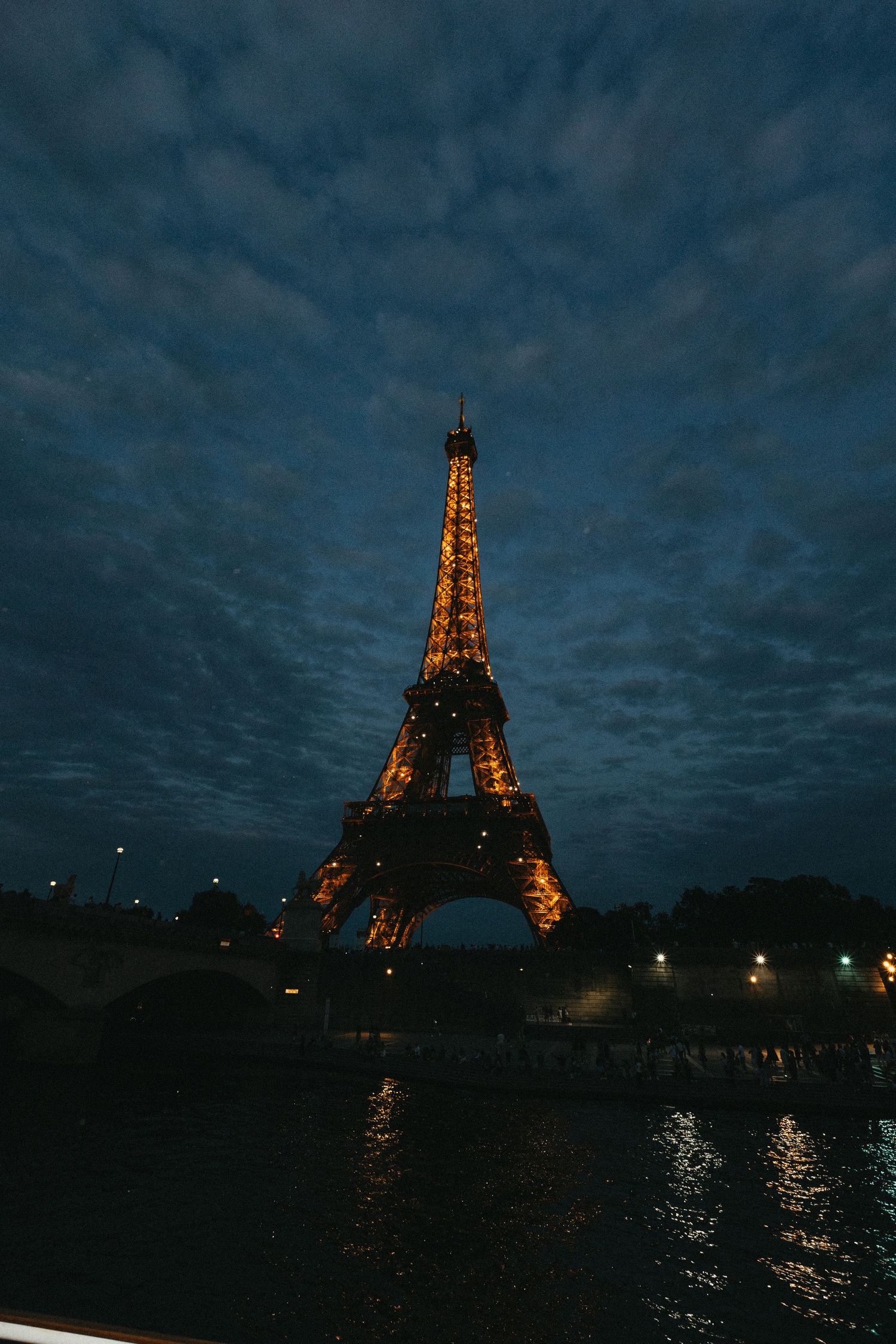 Eiffel Tower Paris at night