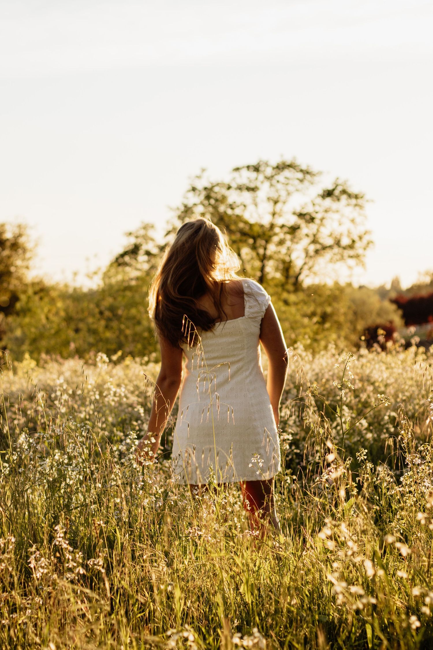 natural dreamy senior portraits