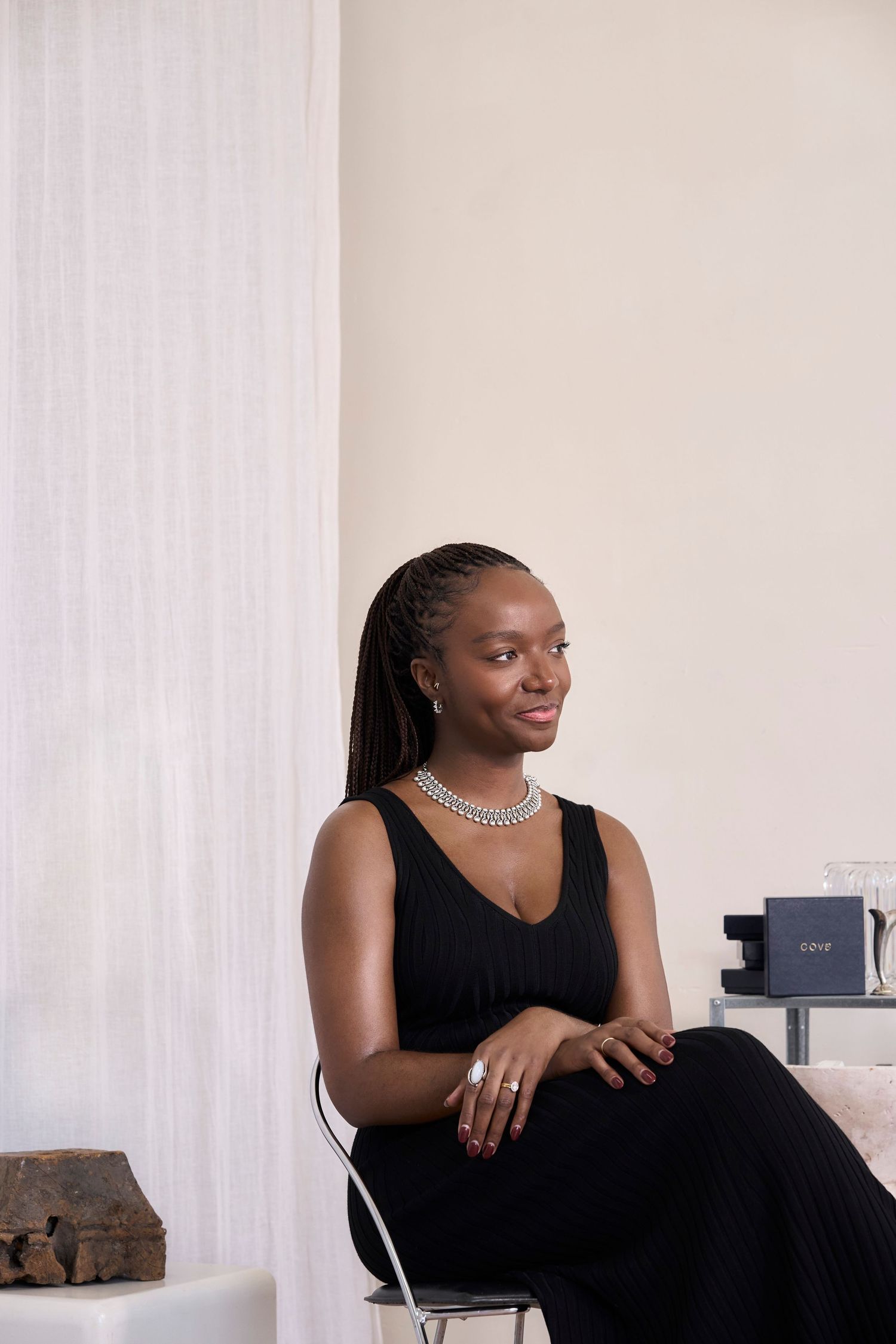 Tammuz Davis, founder of Cove Jewellery