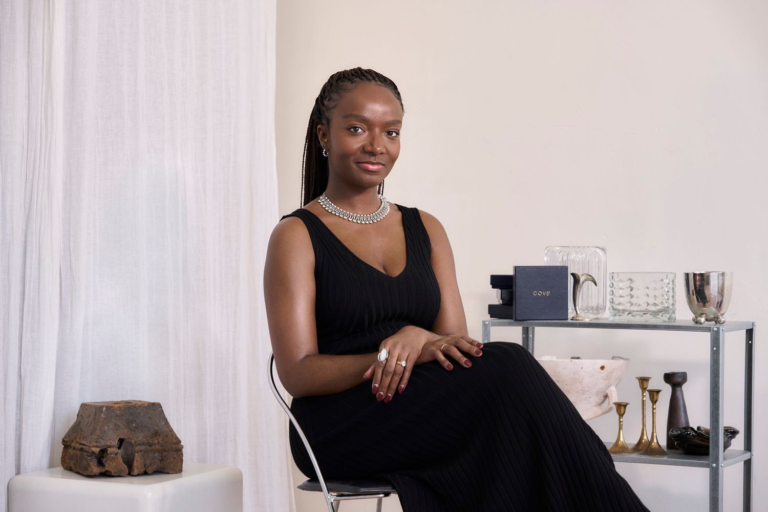 Tammuz Davis, founder of Cove Jewellery