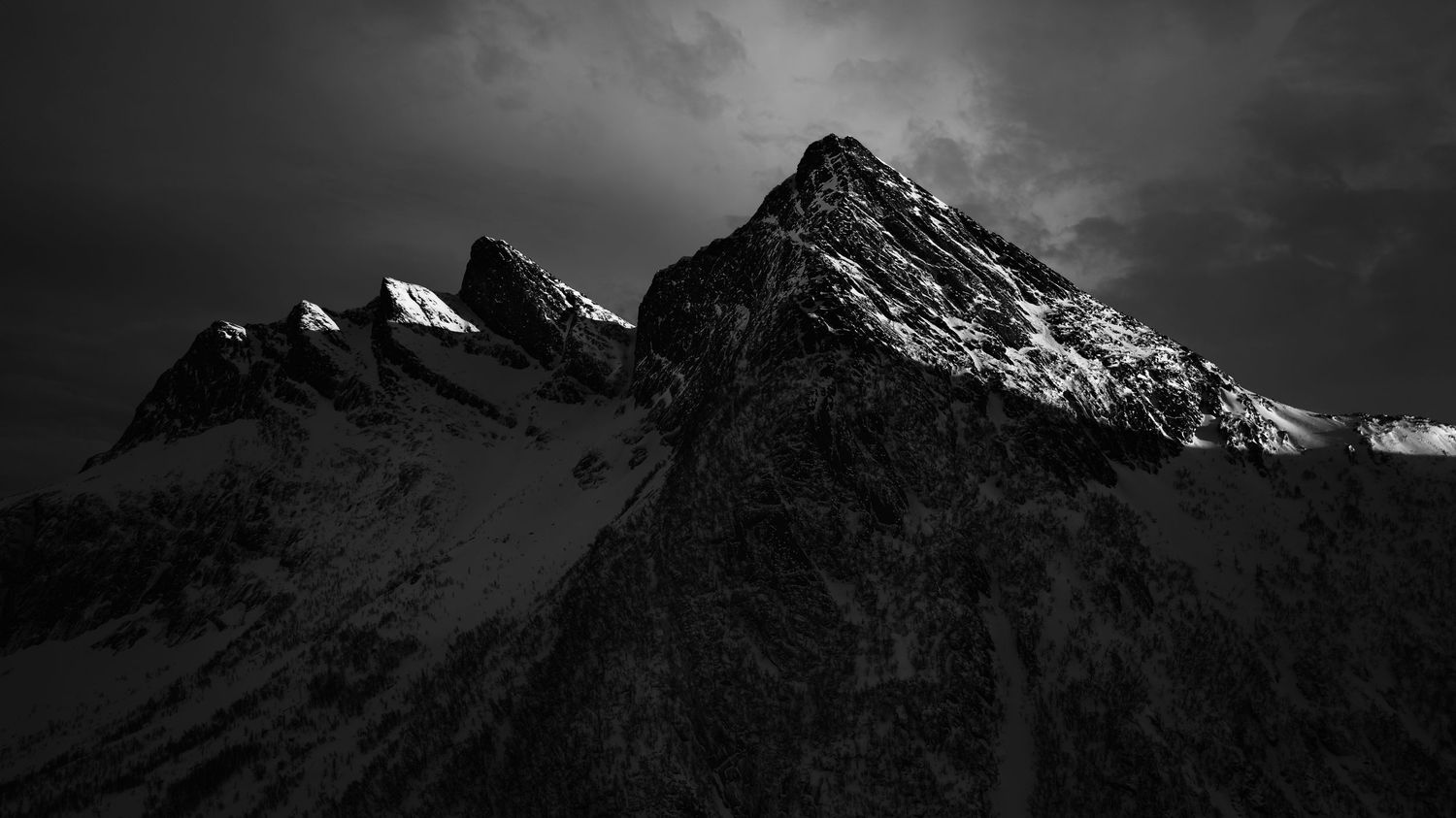 Rene Olivas Photography Norway Mountain Peak by Drone