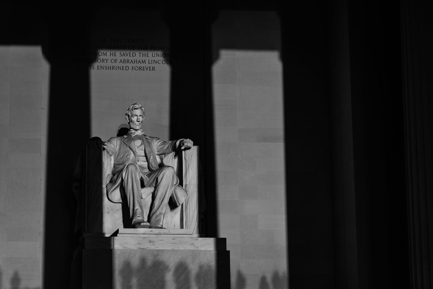 Rene Olivas Photography Lincoln's Knowing Gaze, Washington, D.C.