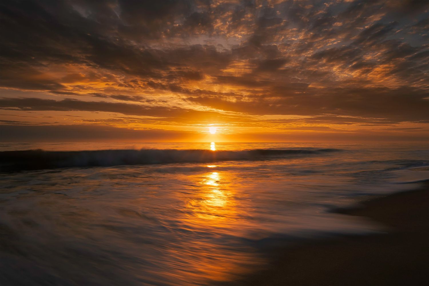 Rene Olivas Photography Sunrise in Rehoboth Beach, Delaware