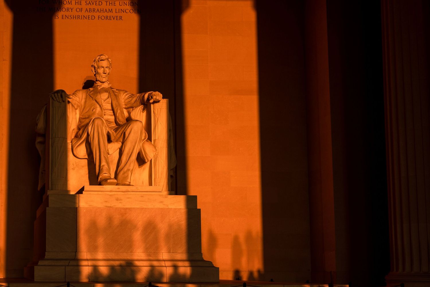 Rene Olivas Photography Lincoln Memorial in Equinox light I