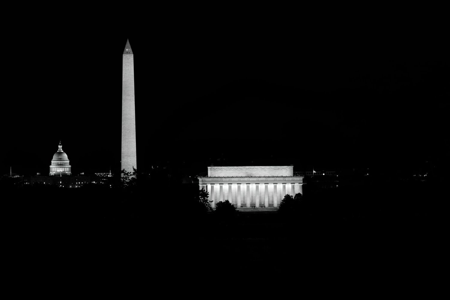 Rene Olivas Photography Capitol Mall Trifecta, Washington, D.C.