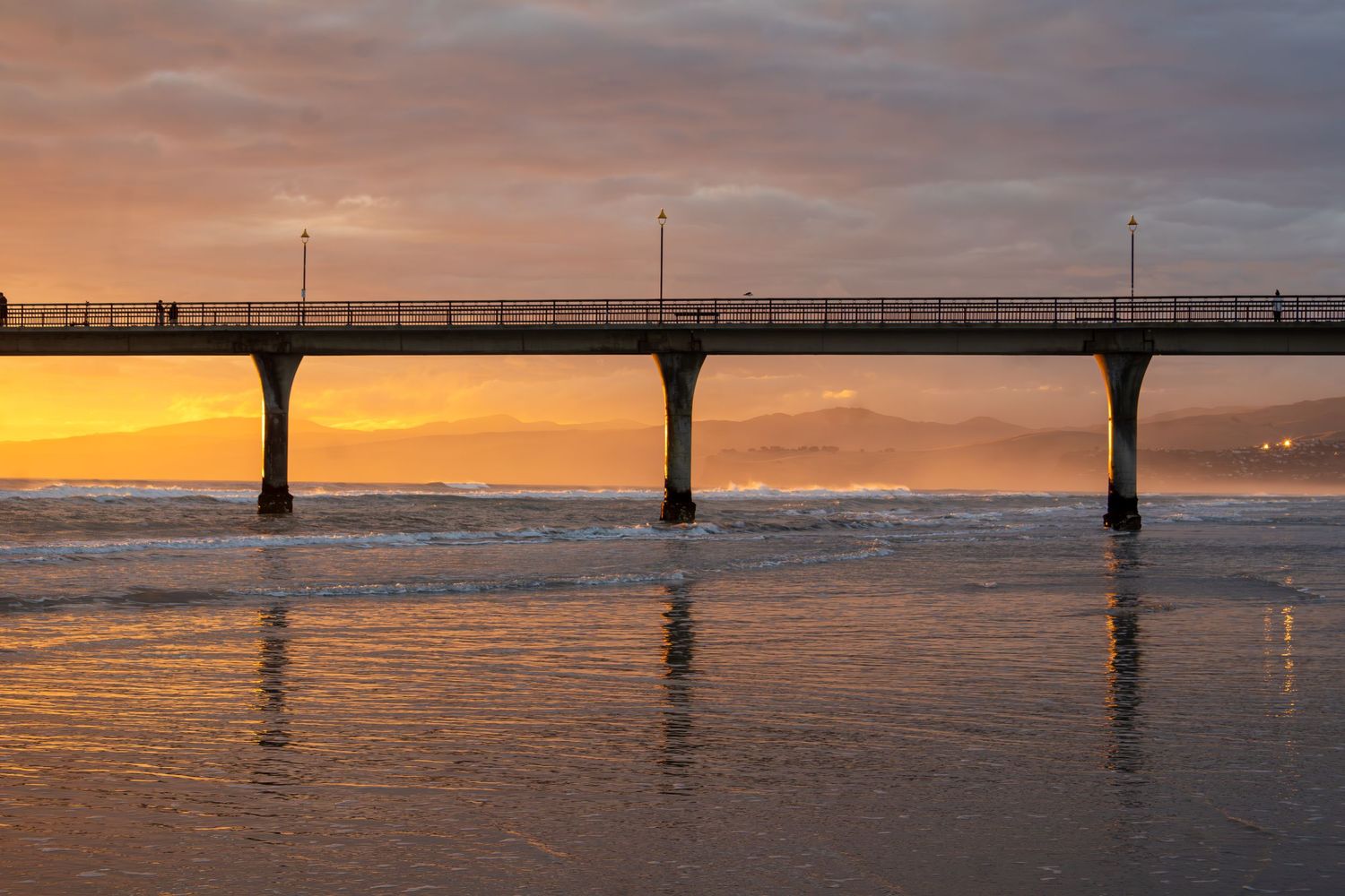 First light at The Pier