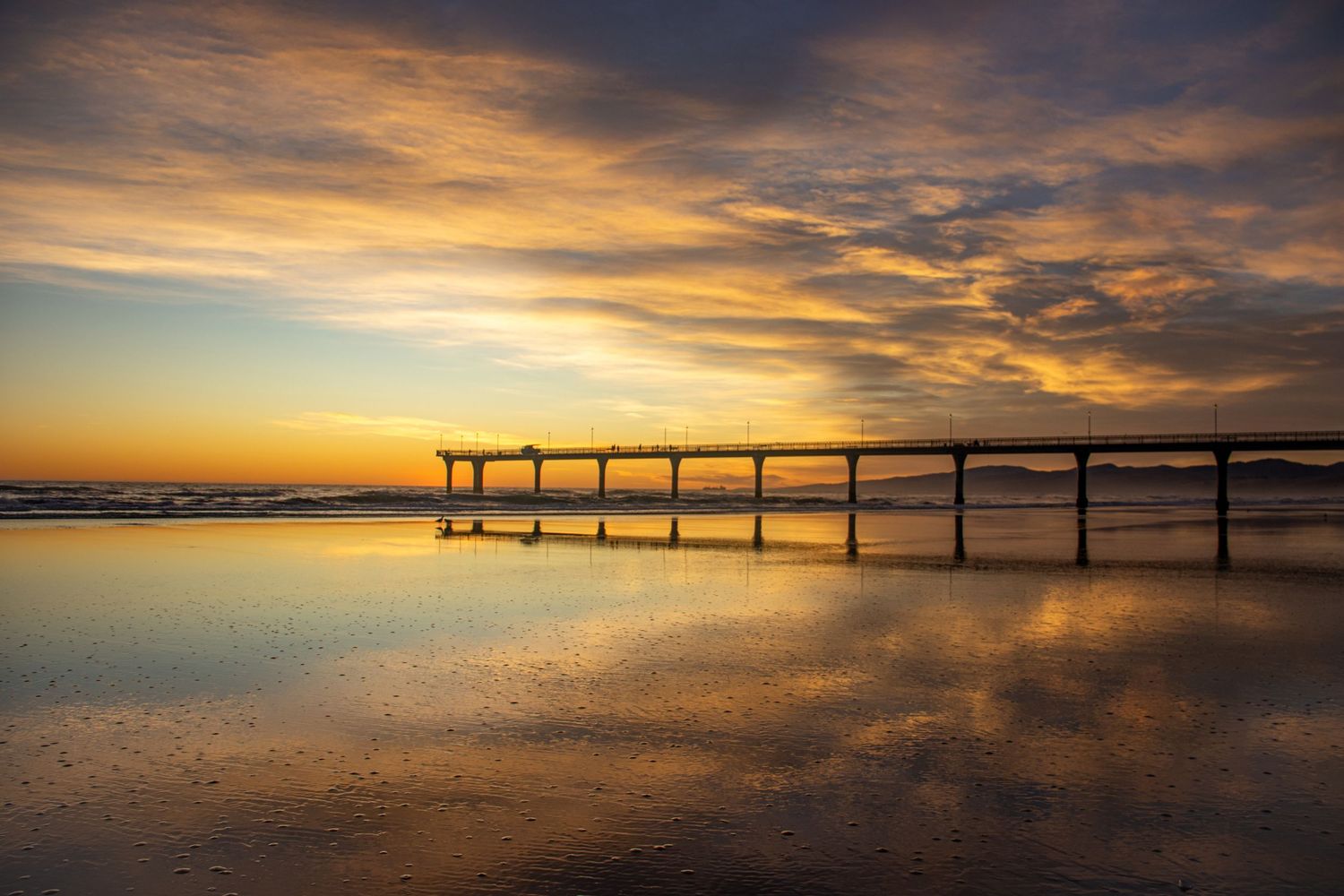 Golden morning at the Pier