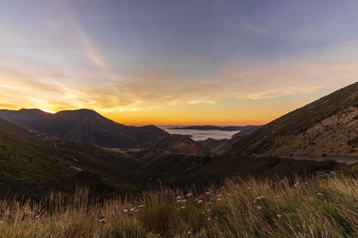 Early morning Porters Pass