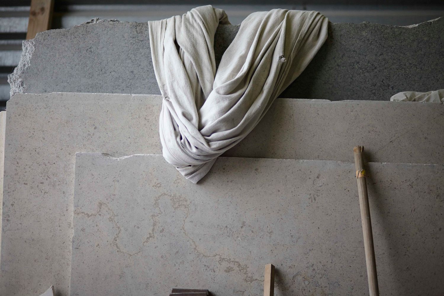 Textures and workshop details from stonemason brand photoshoot in Suffolk