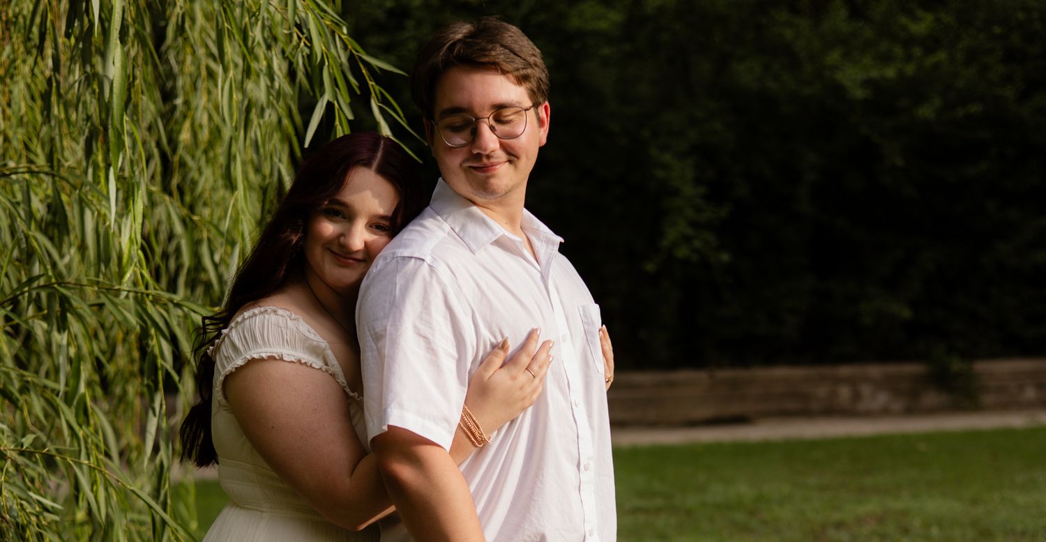 engagement shot.