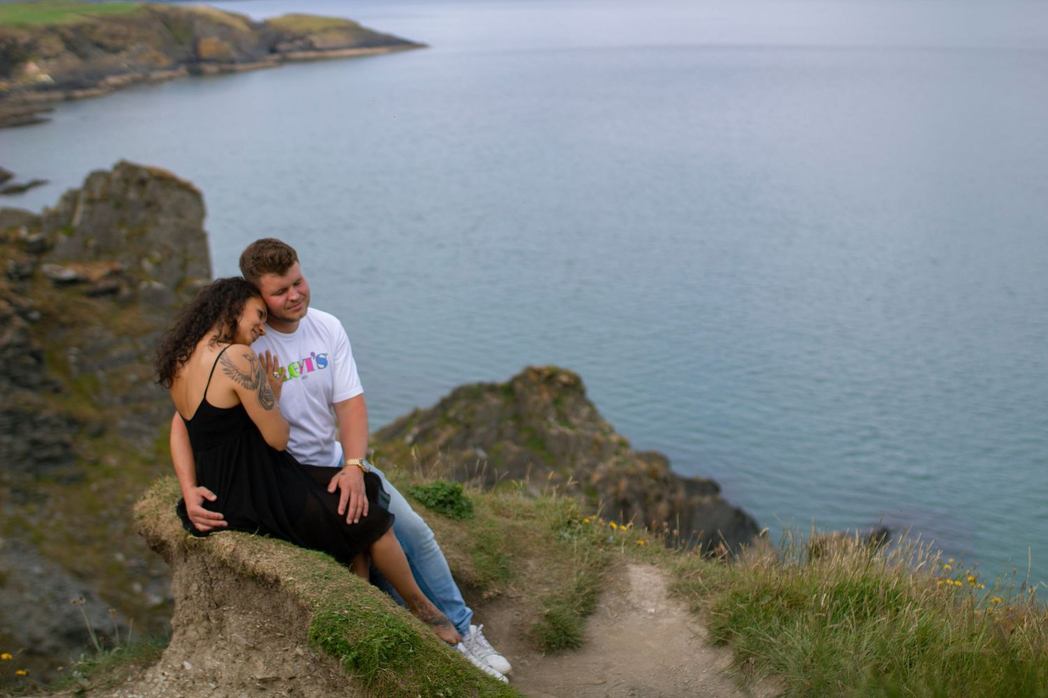 Romantic couple photography in the Swiss Alps