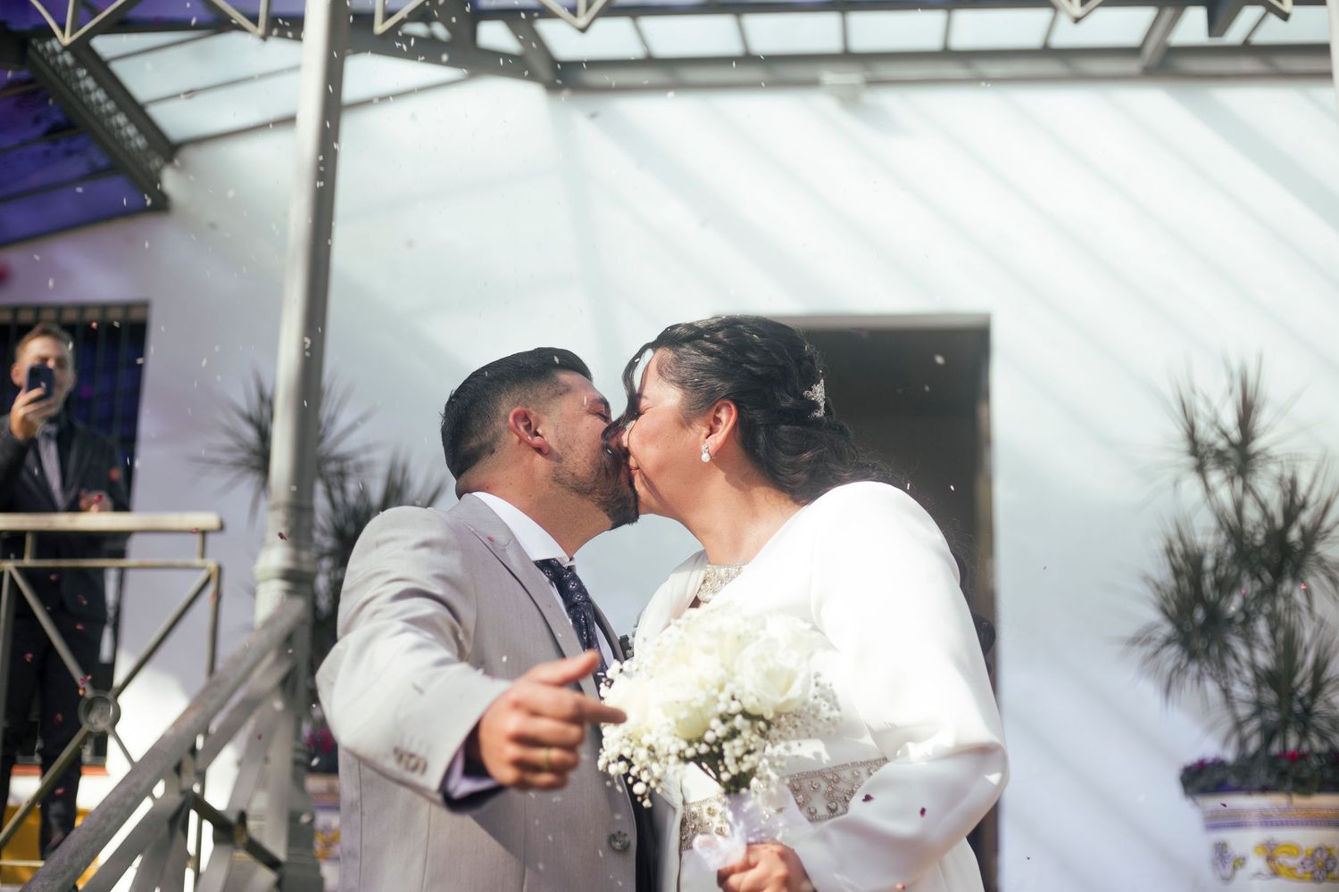 Natural wedding photography in Valais