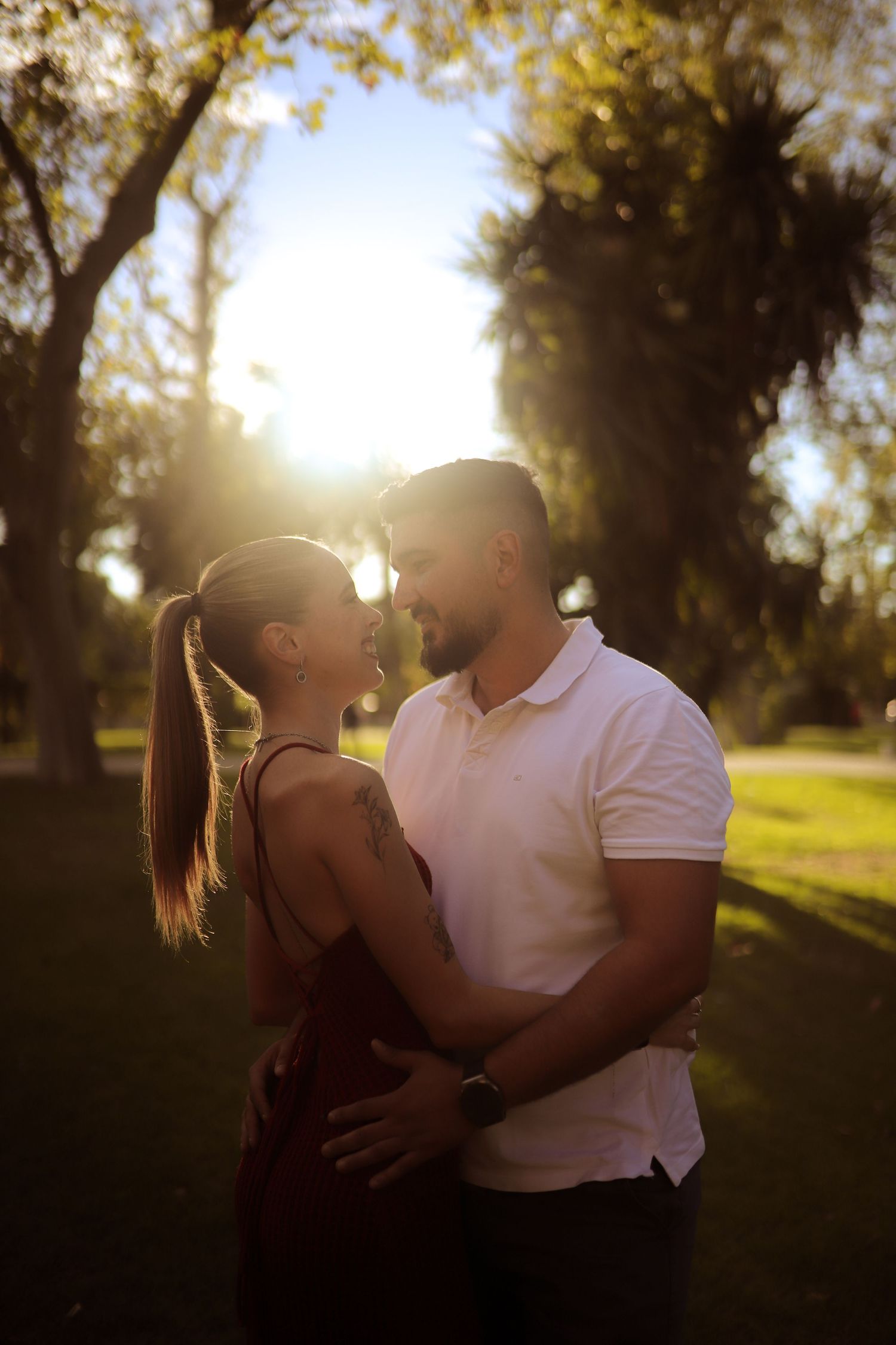 Natural couple photography session in Valais